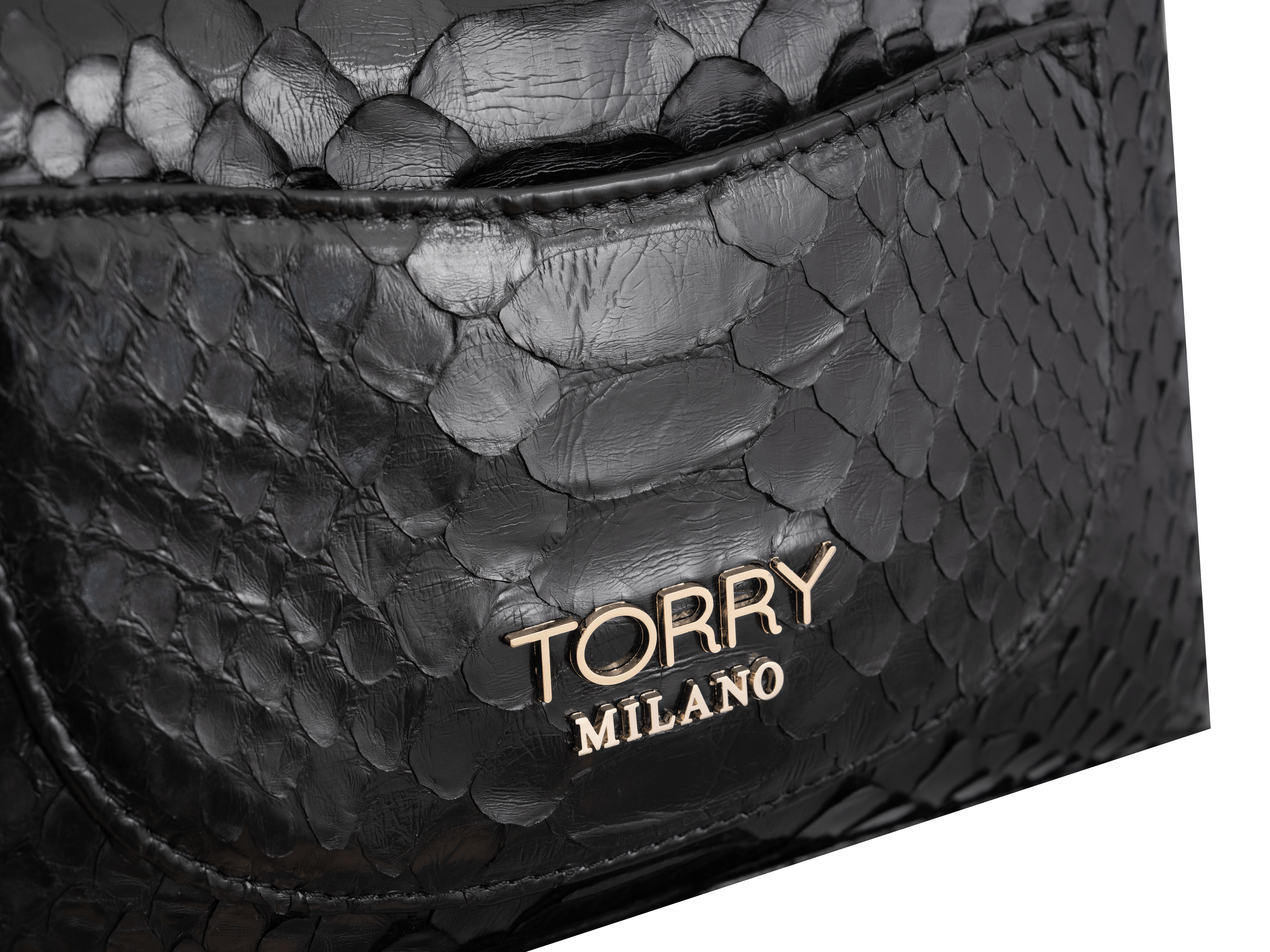 Zenith Python Leather Bag