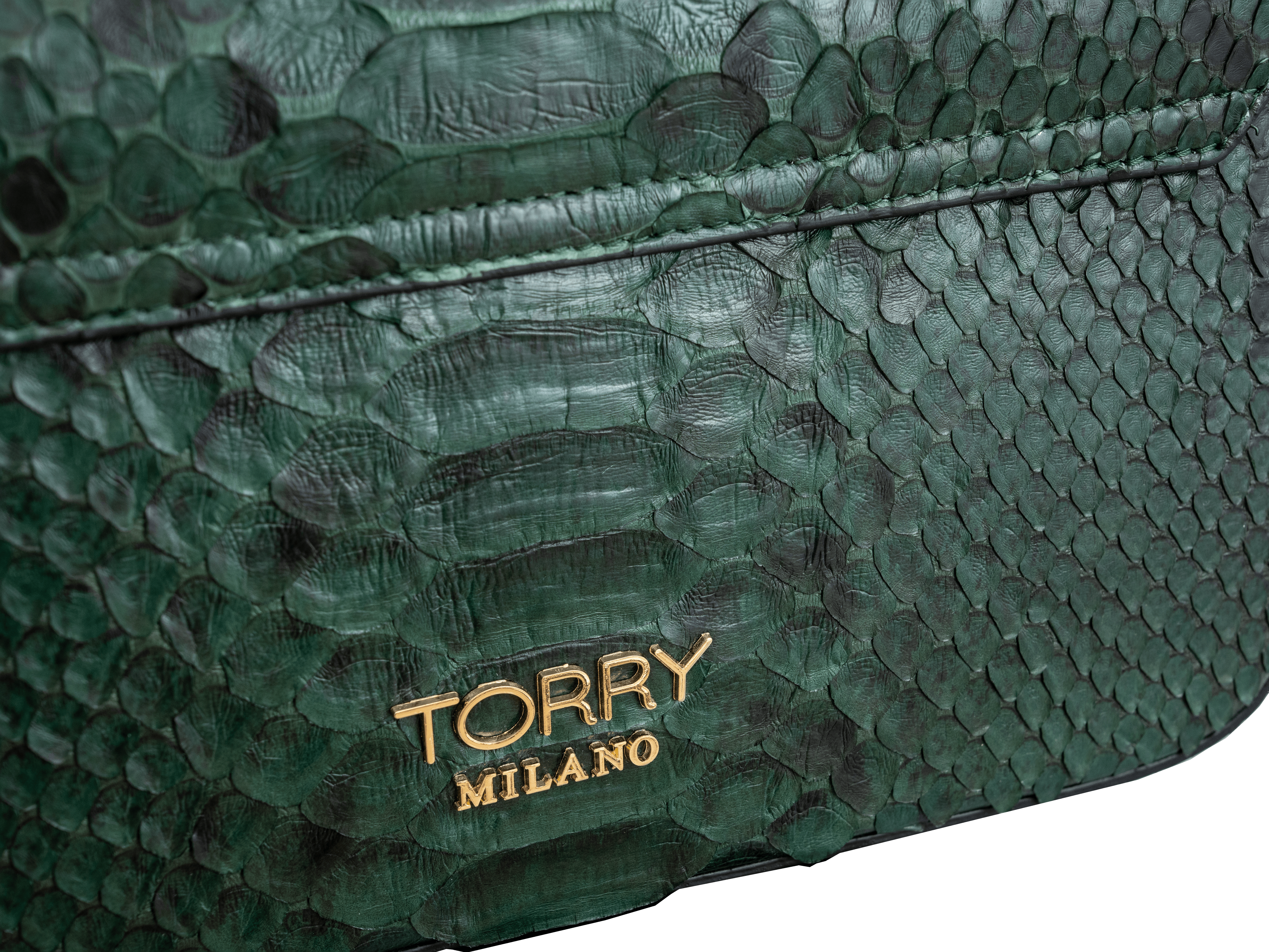 Nocturne Python Leather Bag