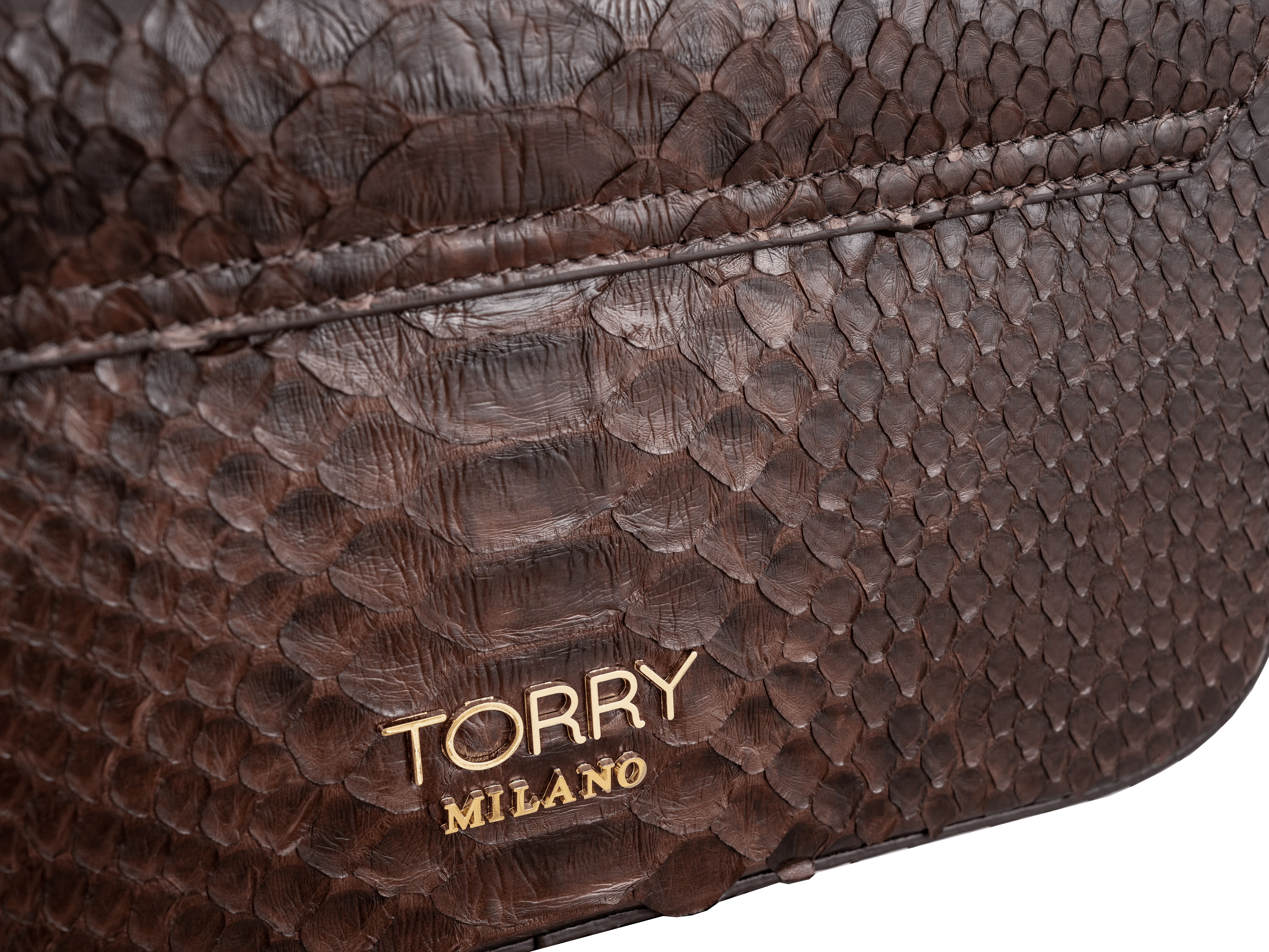 Nocturne Python Leather Bag