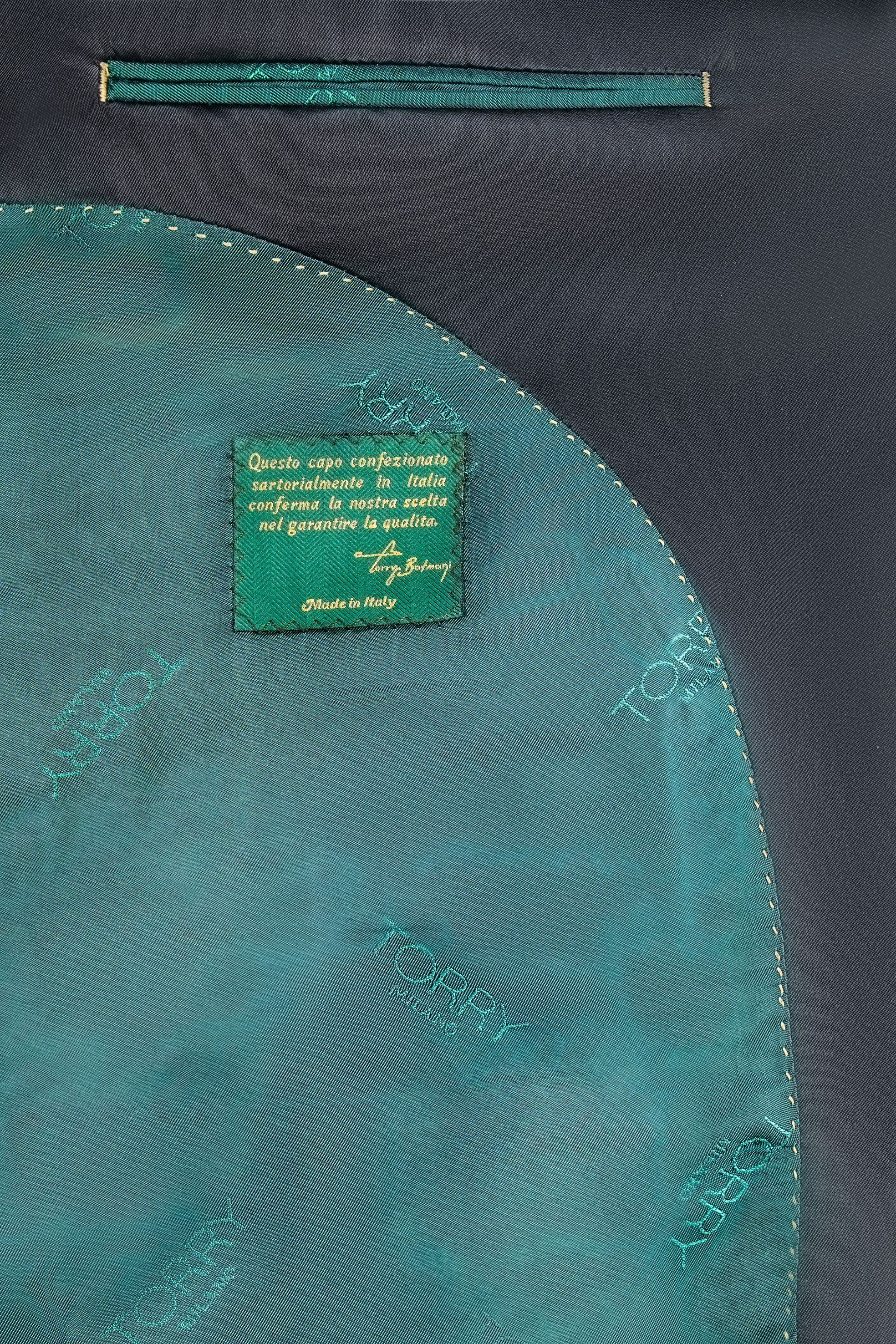 Green Ceremony Satin Jacket