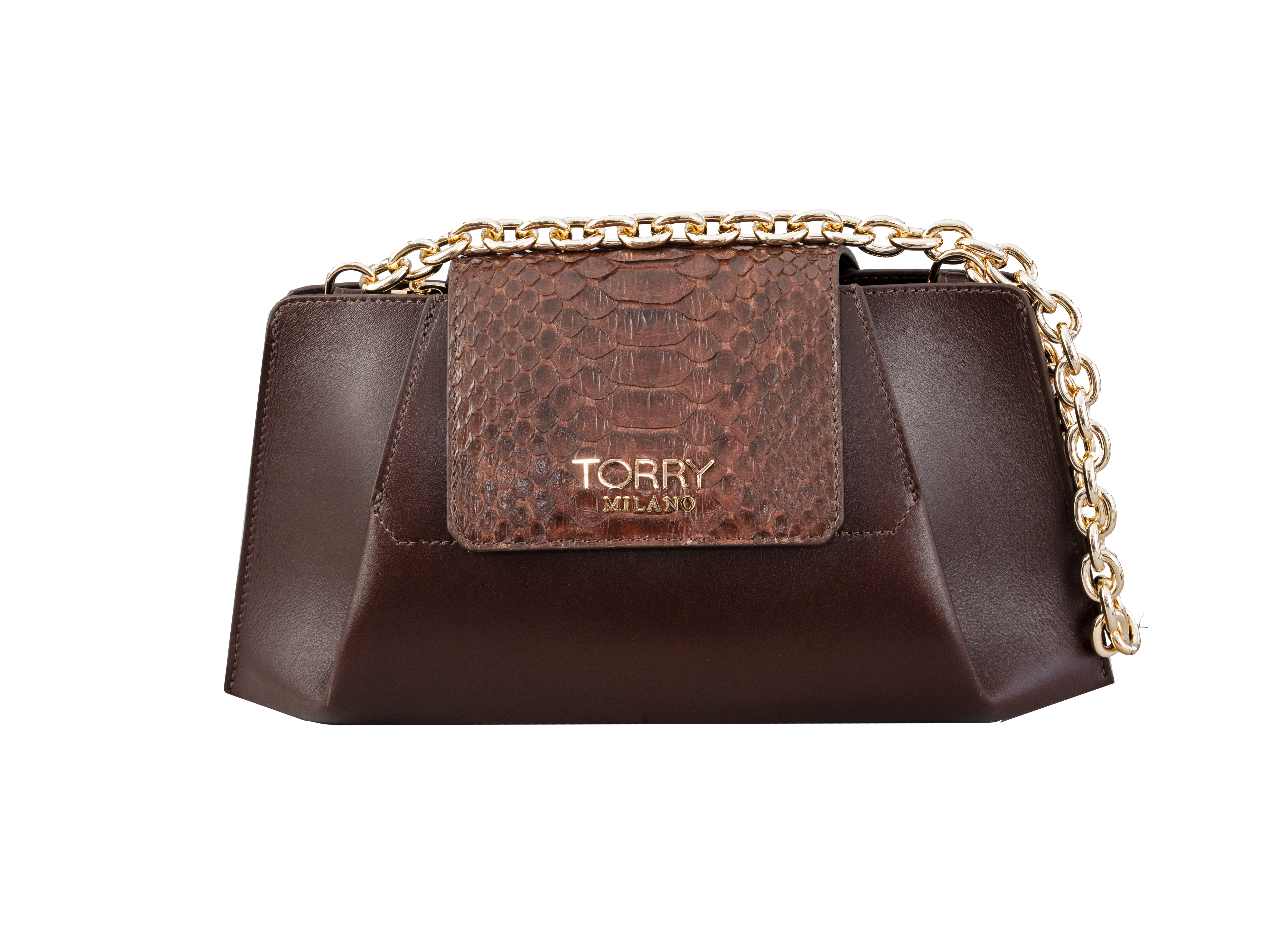 Eclat Python Leather Bag