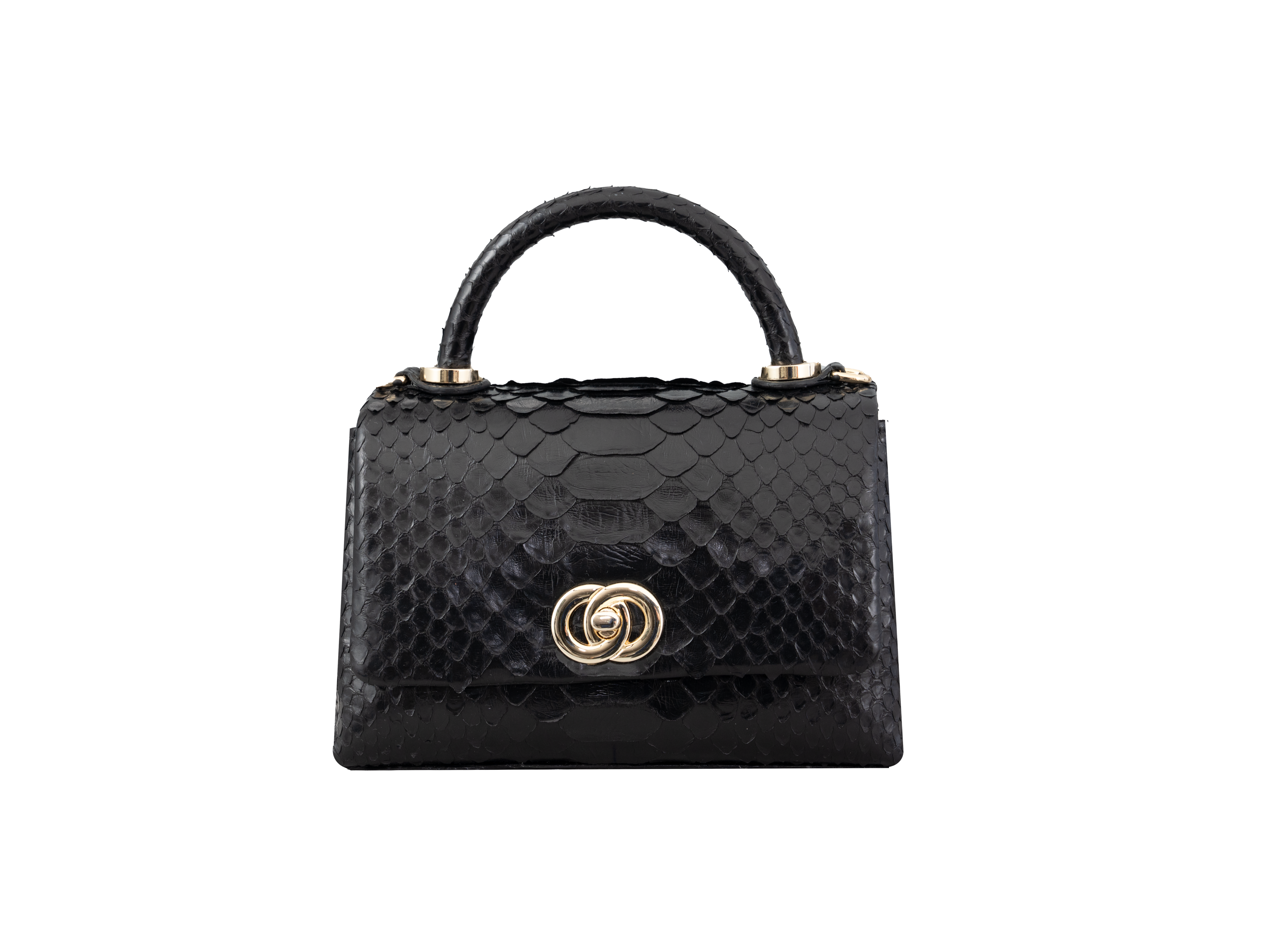 Zenith Python Leather Bag