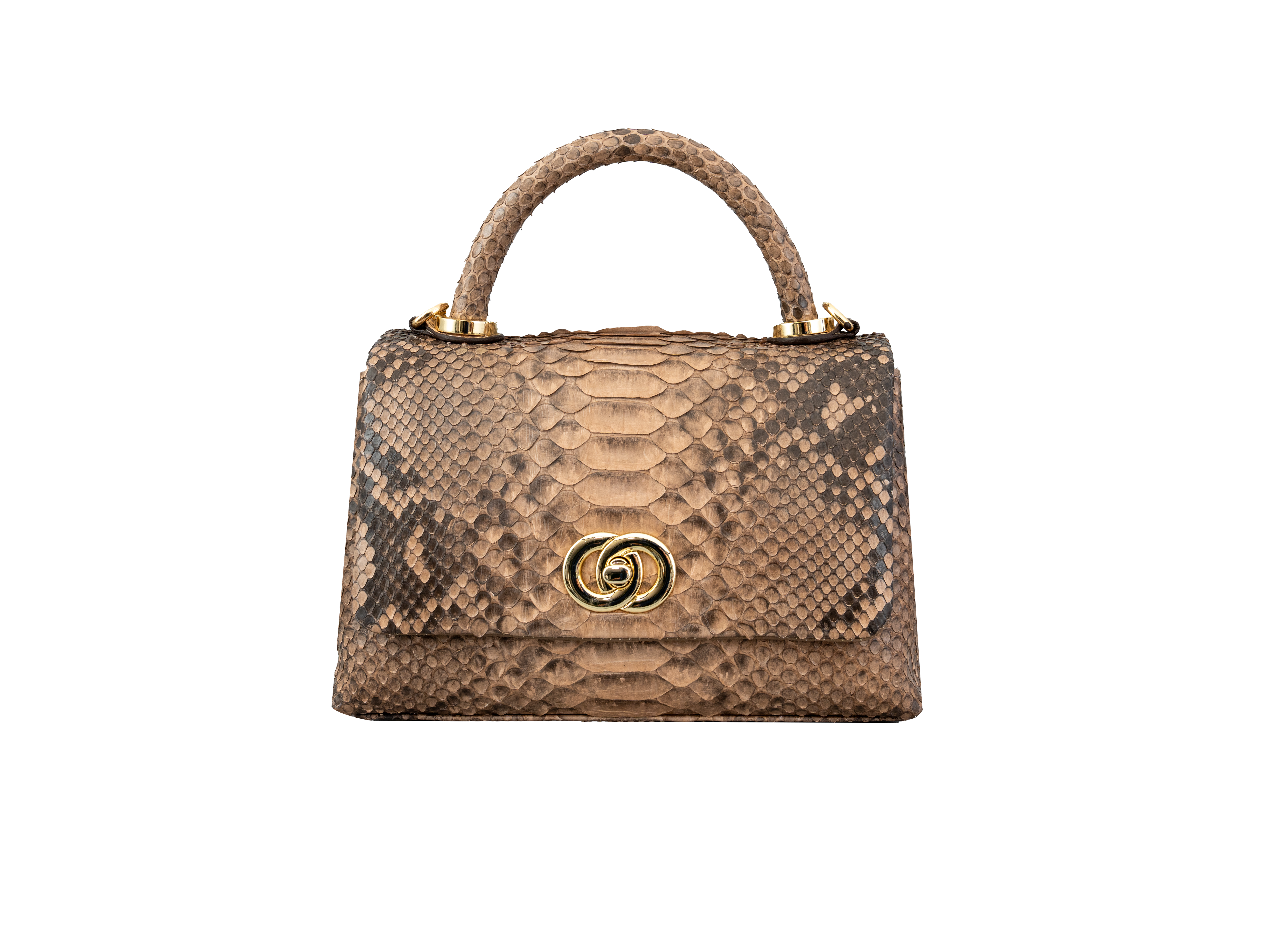 Zenith Python Leather Bag