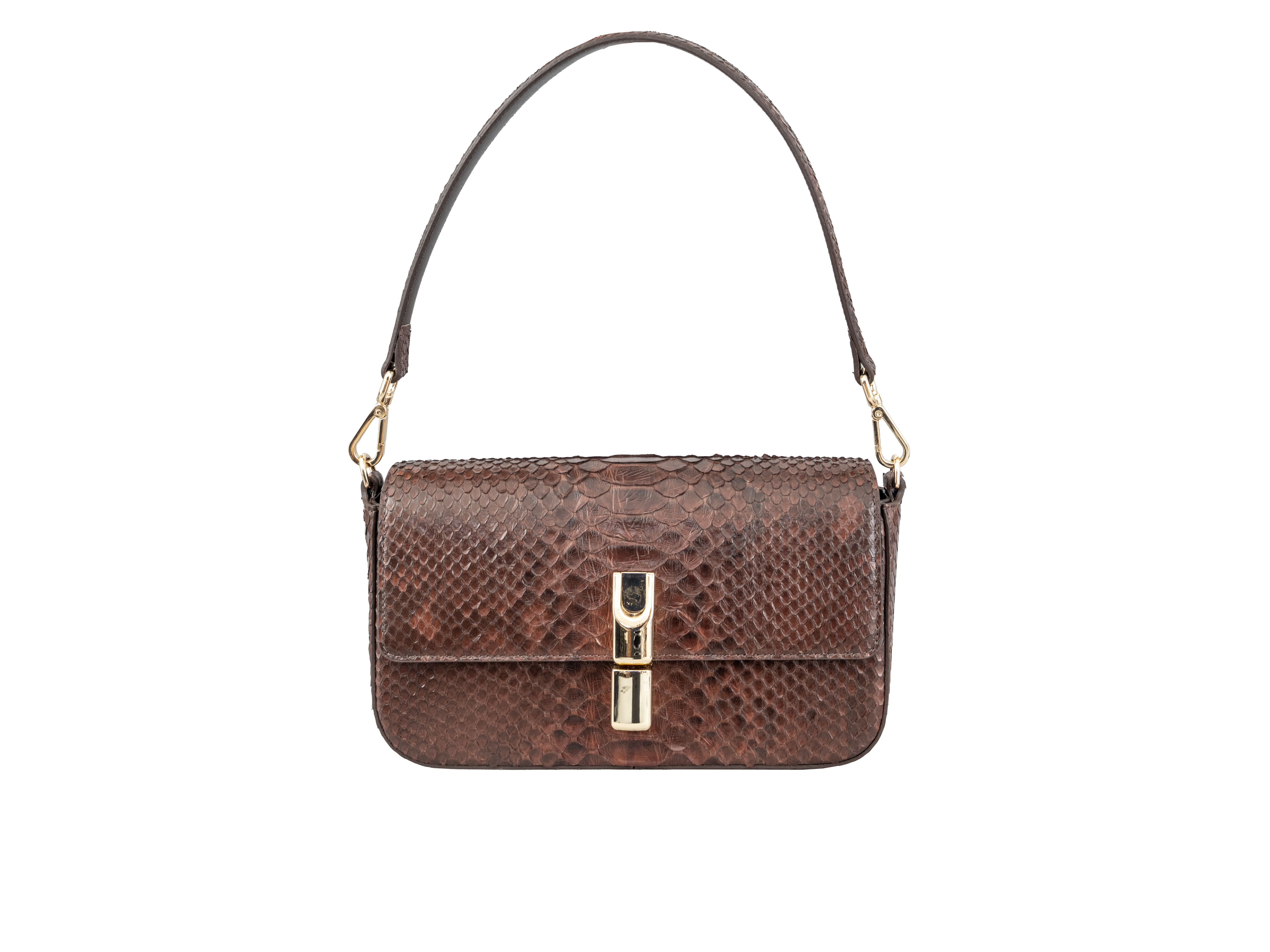 Nocturne Python Leather Bag