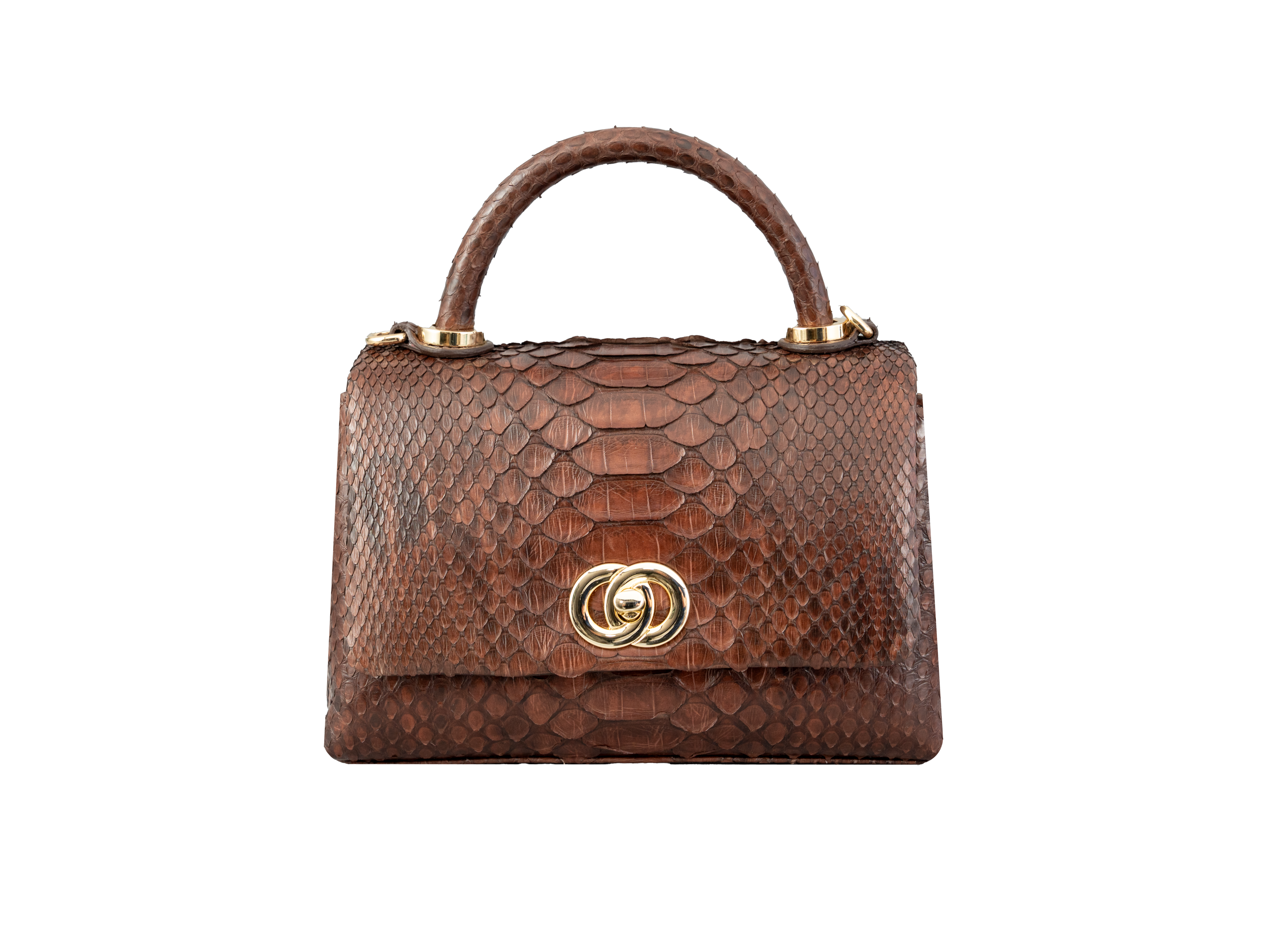 Zenith Python Leather Bag