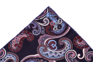 Image of Silk Paisley Pocket Square