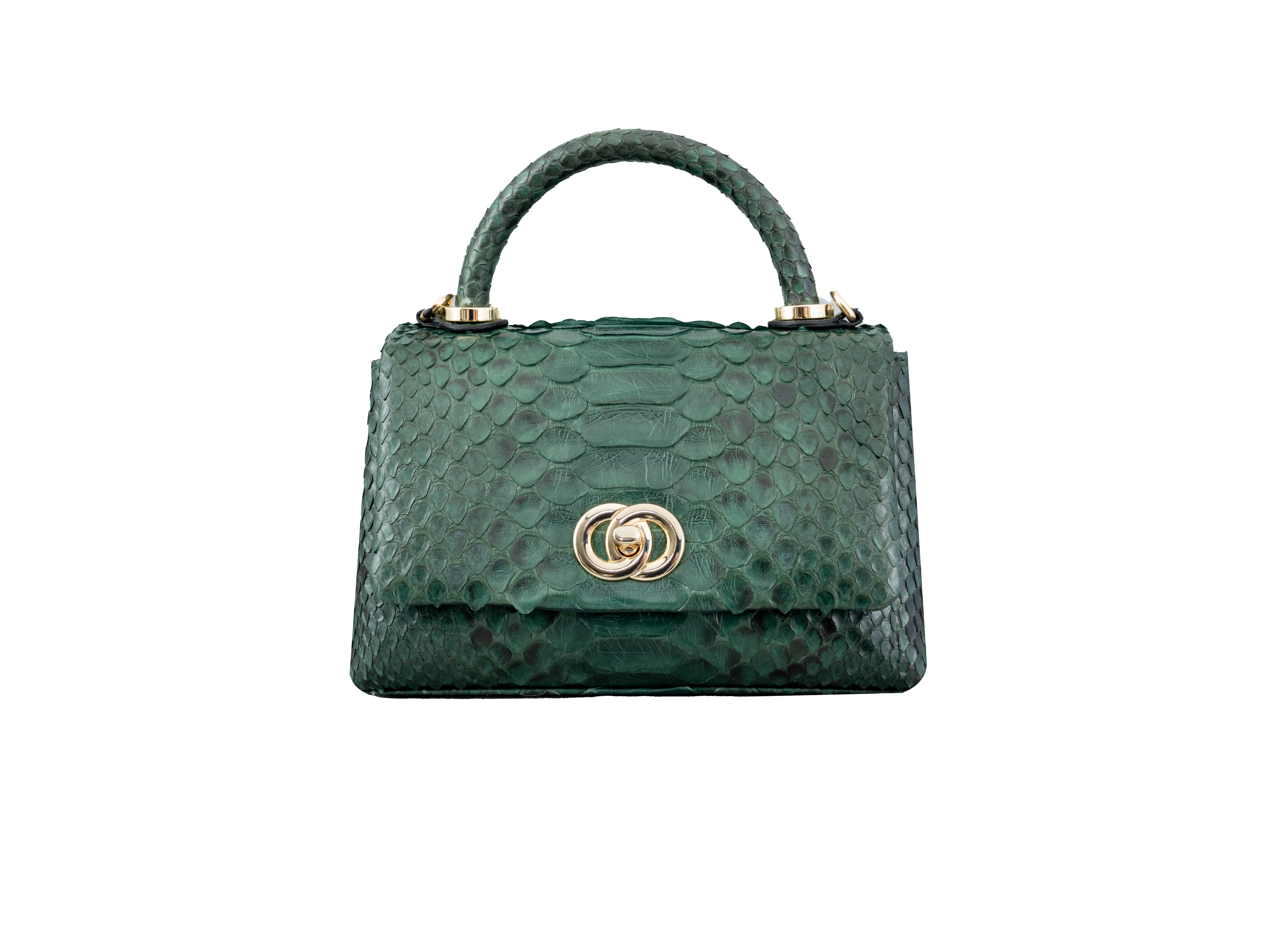 Zenith Python Leather Bag