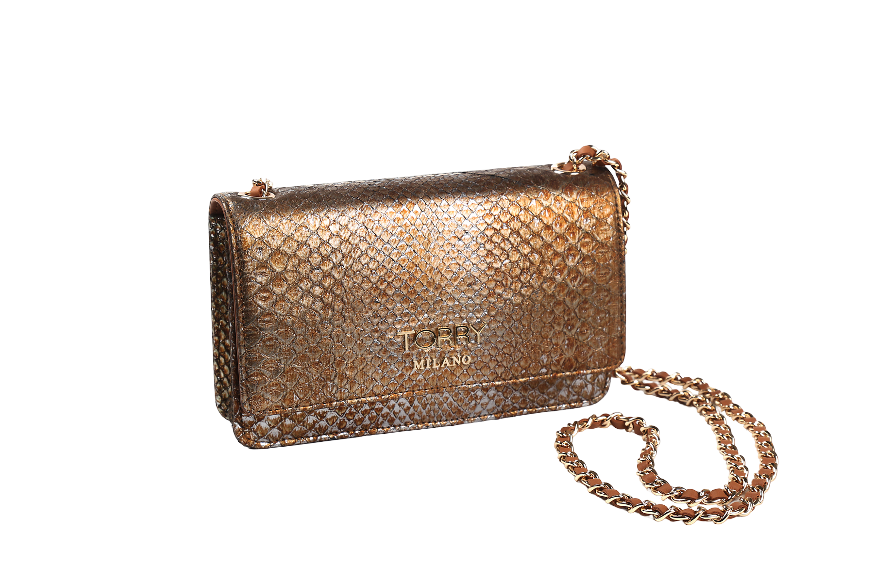 Image of Phyton Leather Bag