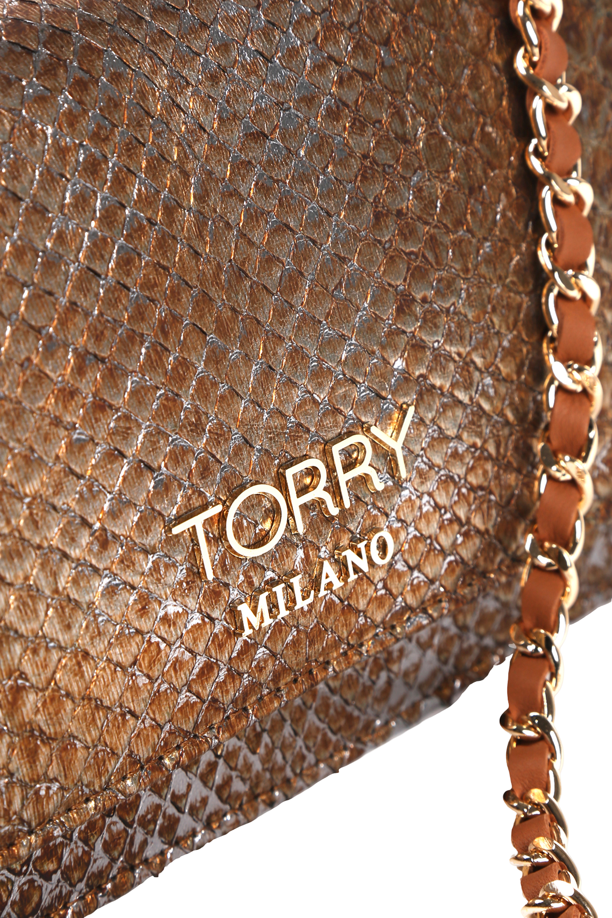 Image of Phyton Leather Bag