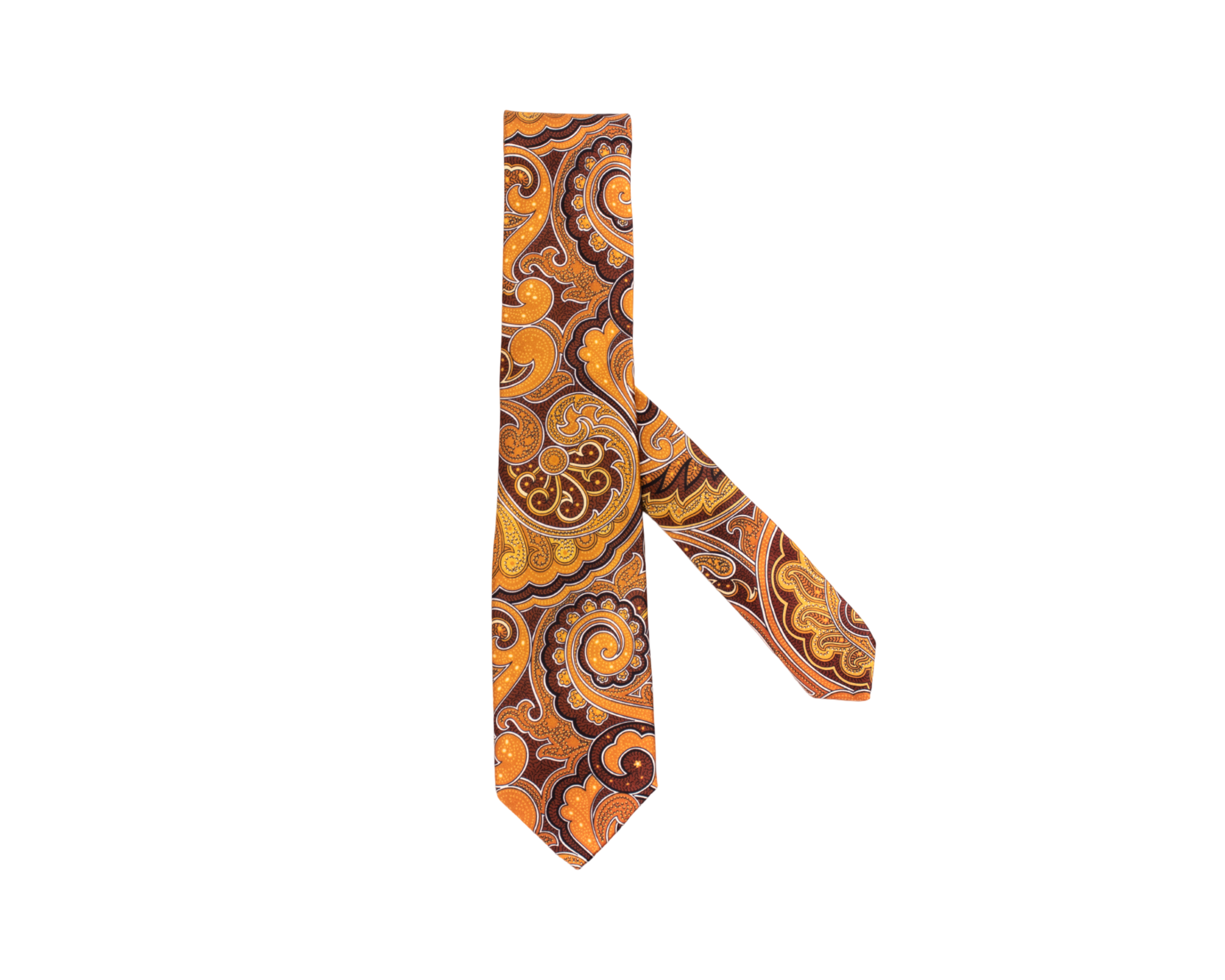 Selyem Paisley Kézzel Készített Nyakkendő – Az időtlen elegancia megtestesítője, amely minden öltözethez karaktert és kifinomultságot kölcsönöz. Fedezze fel a stílus új dimenzióját!
