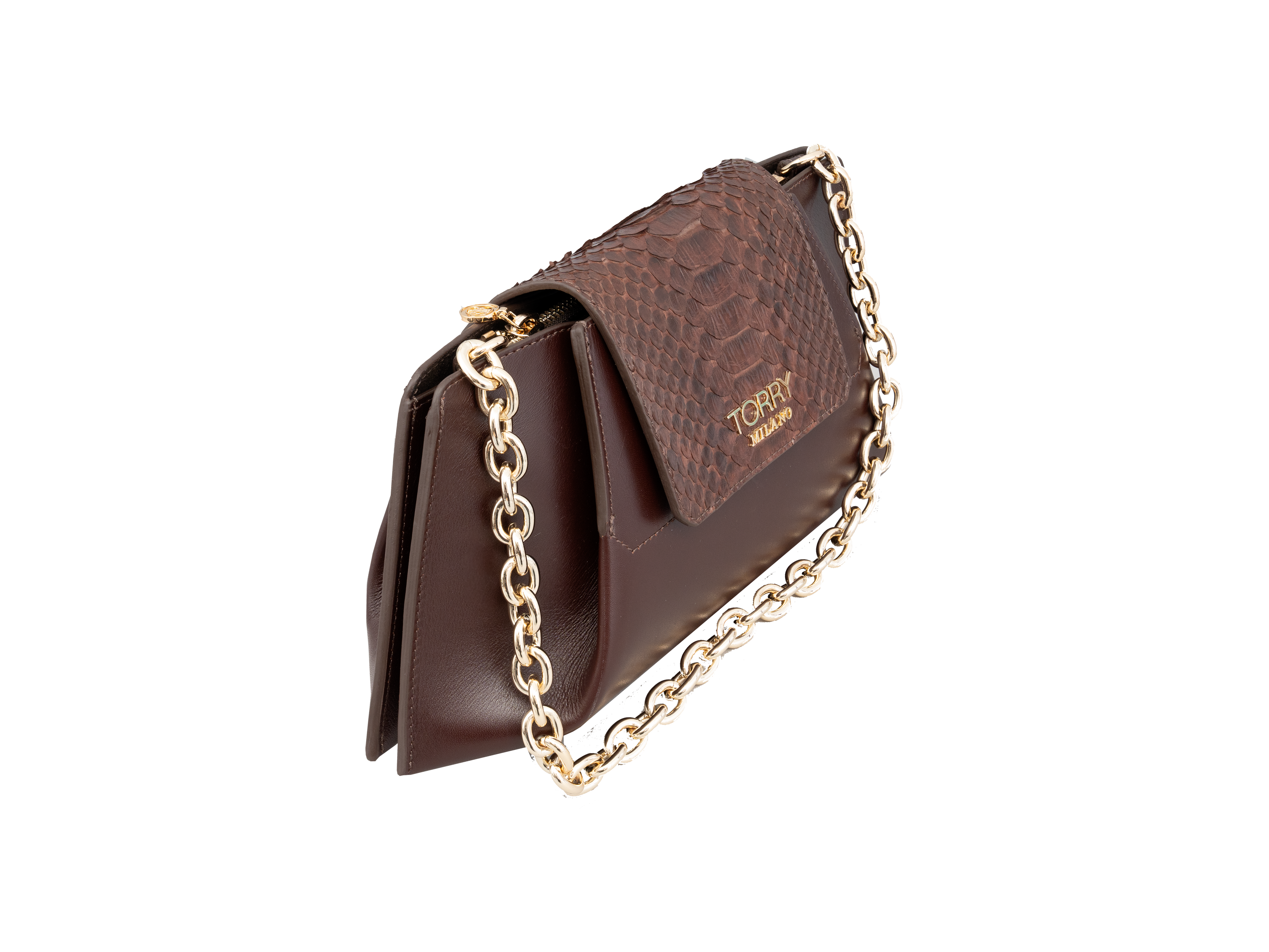 Eclat Python Leather Bag