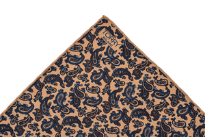 Image of Silk Paisley Pocket Square