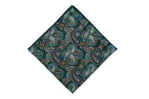 Image of Silk Paisley Pocket Square