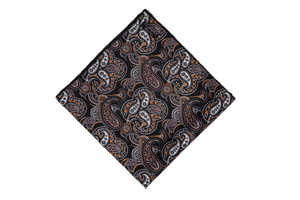 Image of Silk Paisley Pocket Square