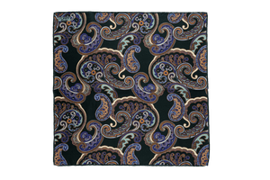 Image of Silk Paisley Pocket Square