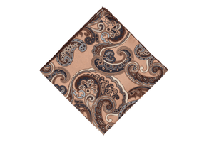 Image of Silk Paisley Pocket Square