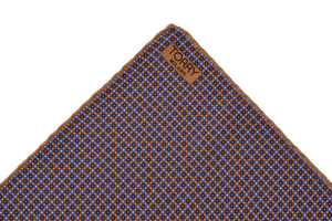 Image of Silk Floral Pattern Pocket Square