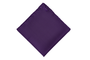 Image of Silk Geometric Pattern Pocket Square
