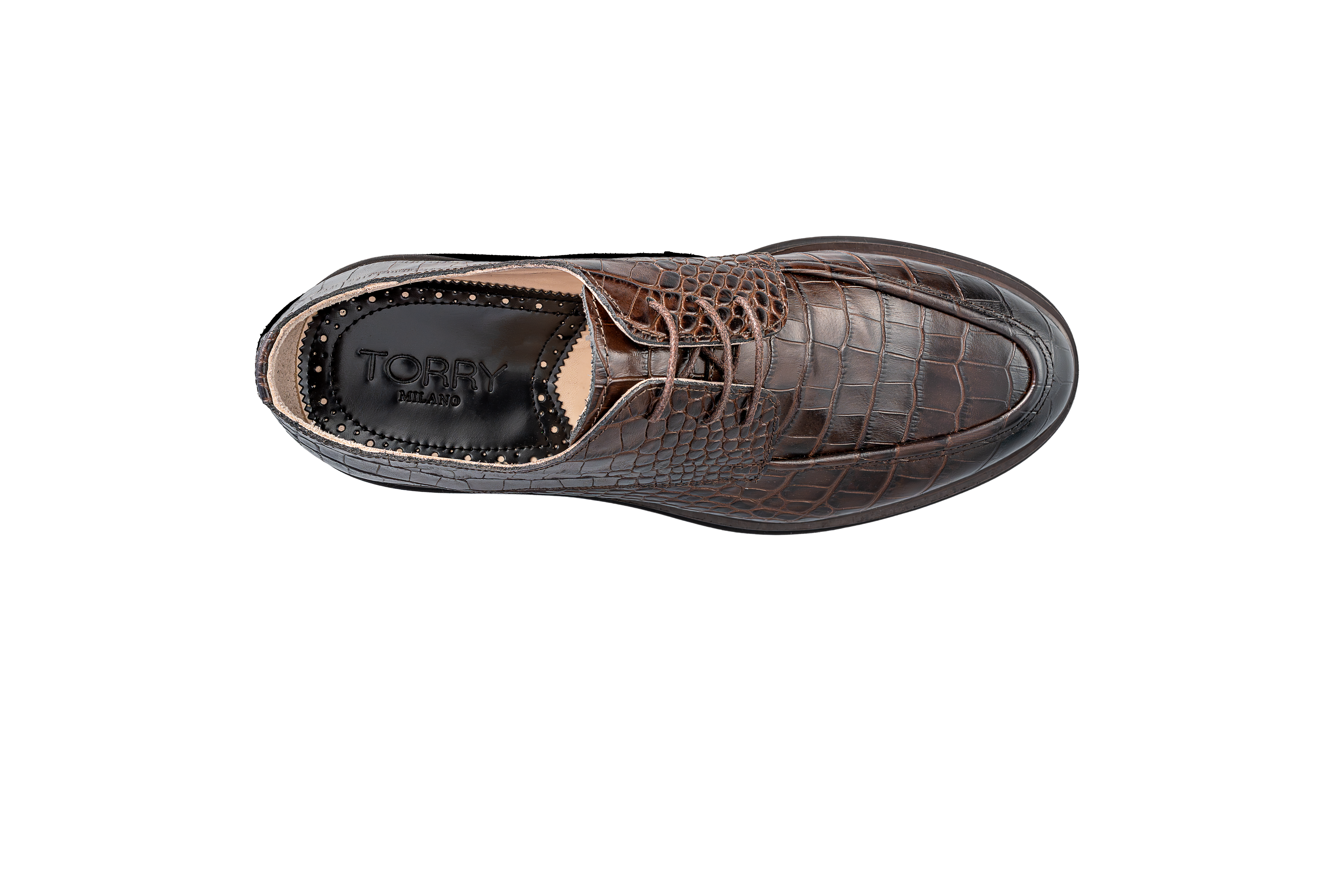 Croco Print Shoes