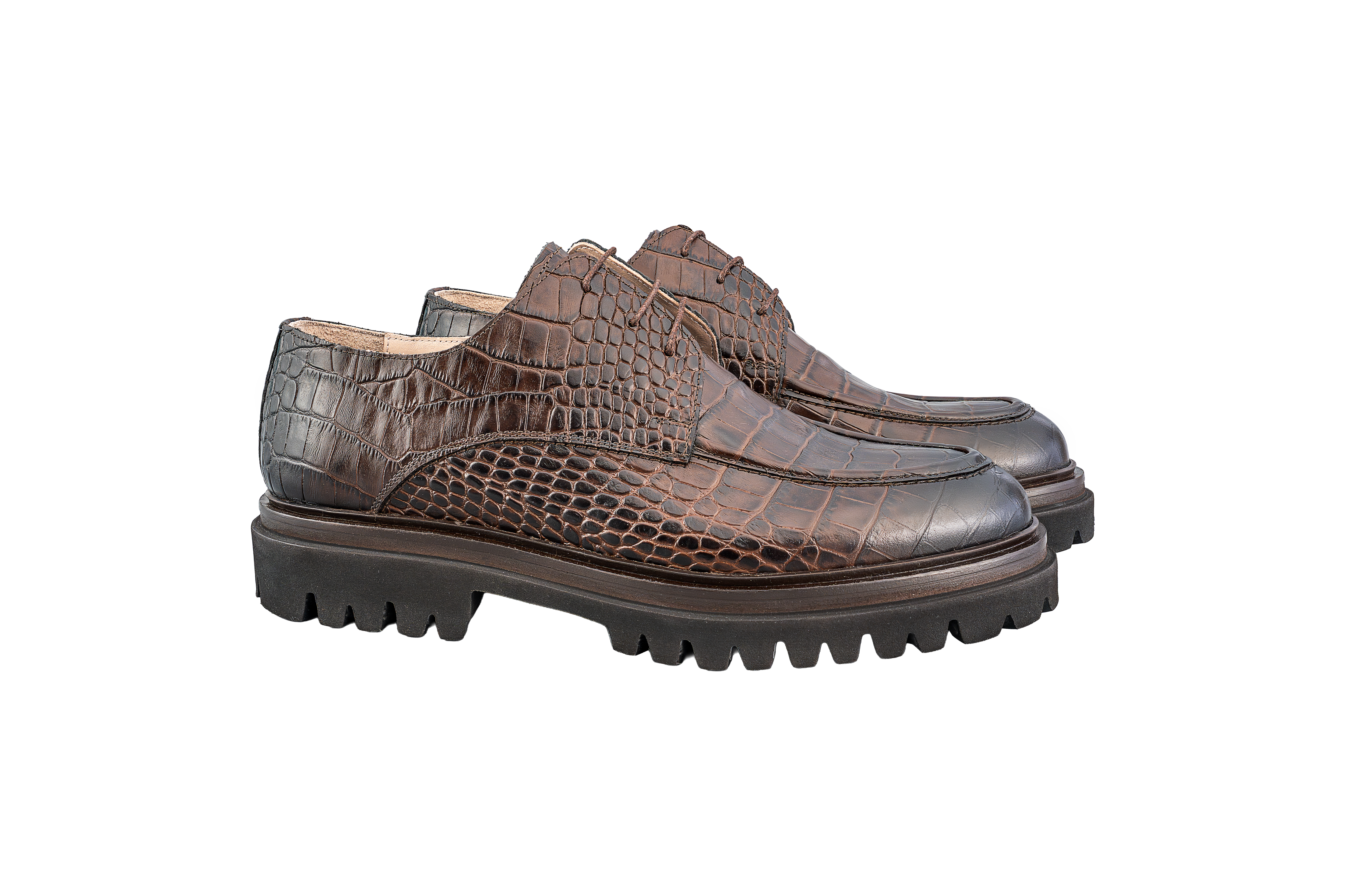 Croco Print Shoes