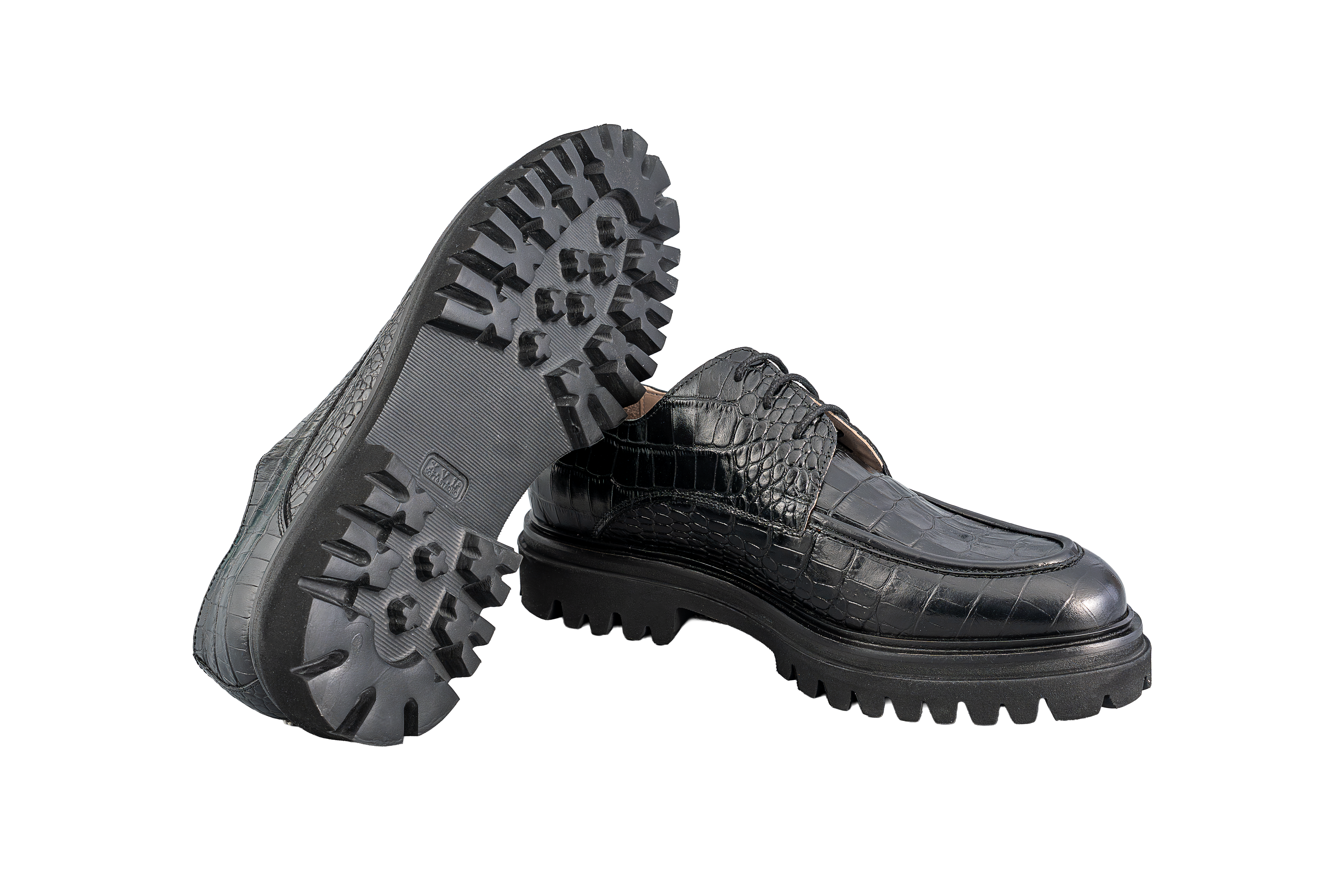 Croco Print Shoes