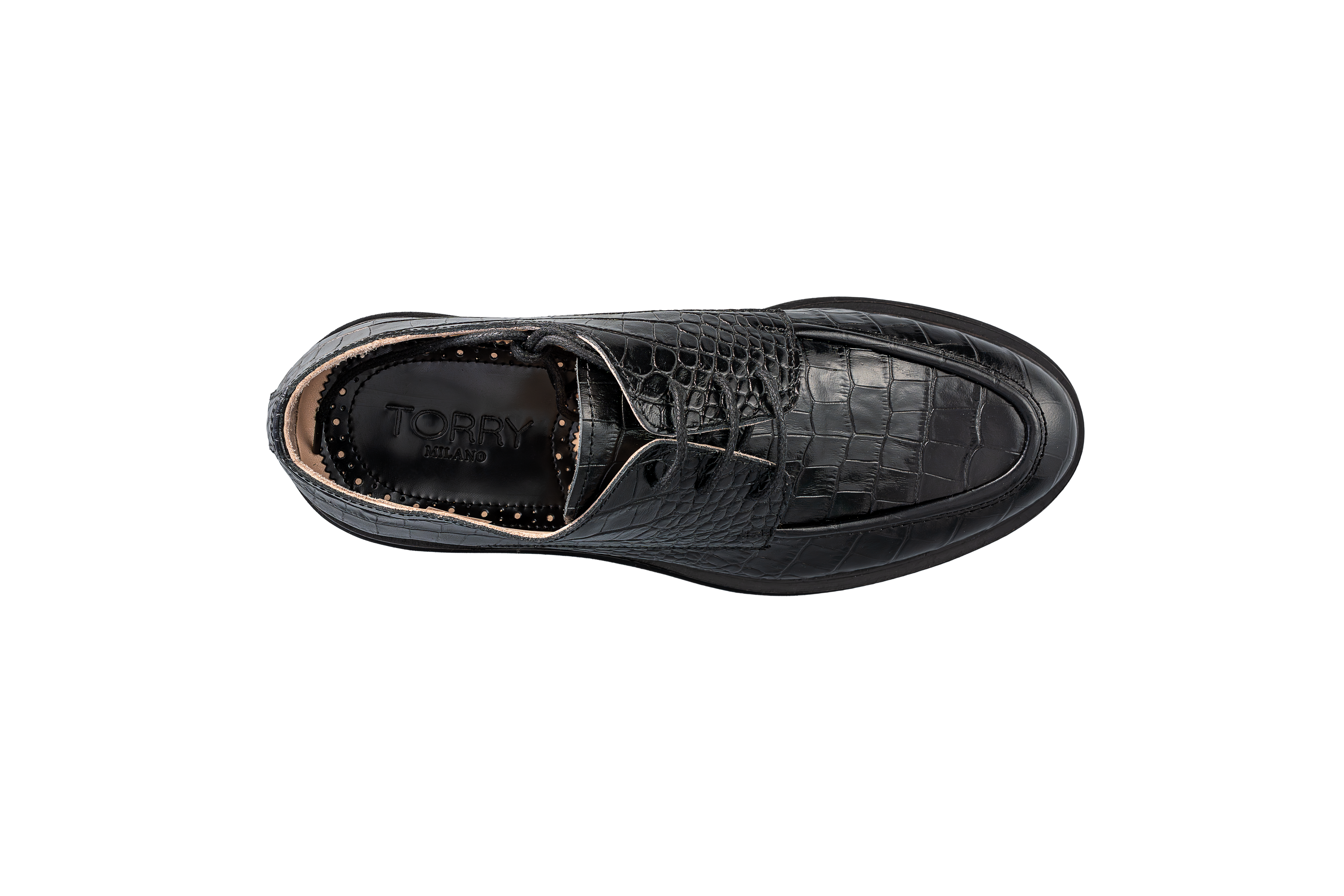 Croco Print Shoes
