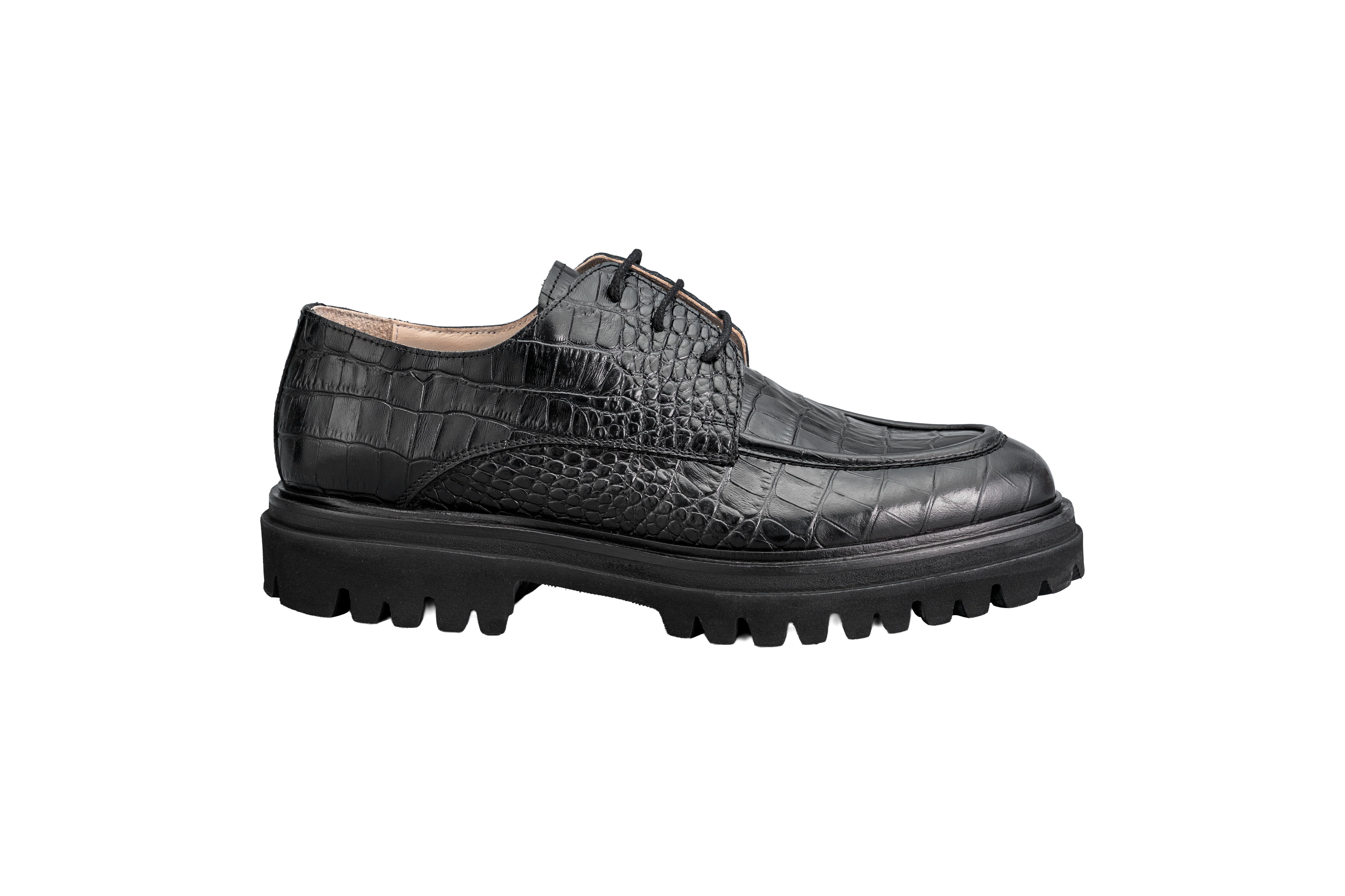 Croco Print Shoes