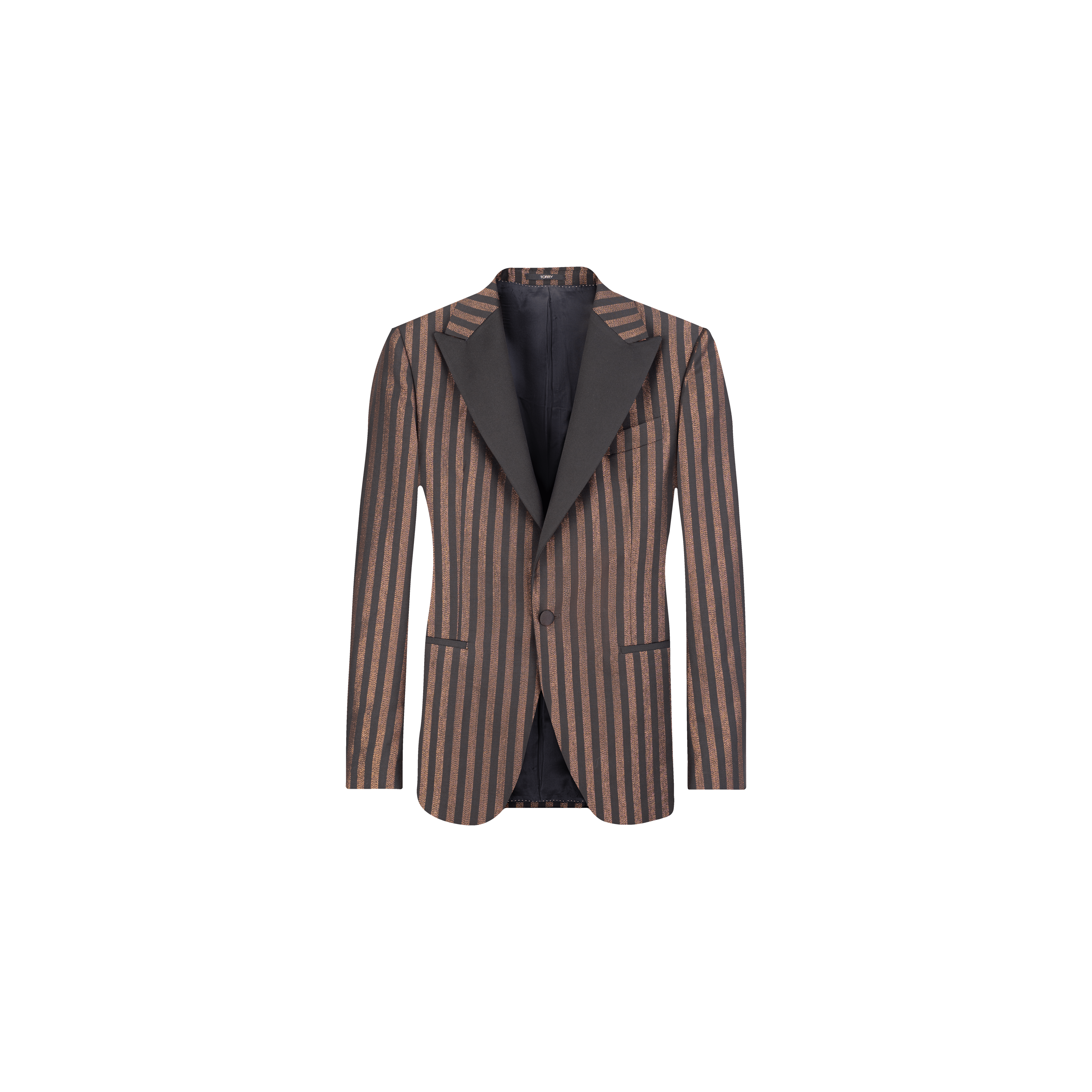 Bronz Csíkos Ünnepi Zakó