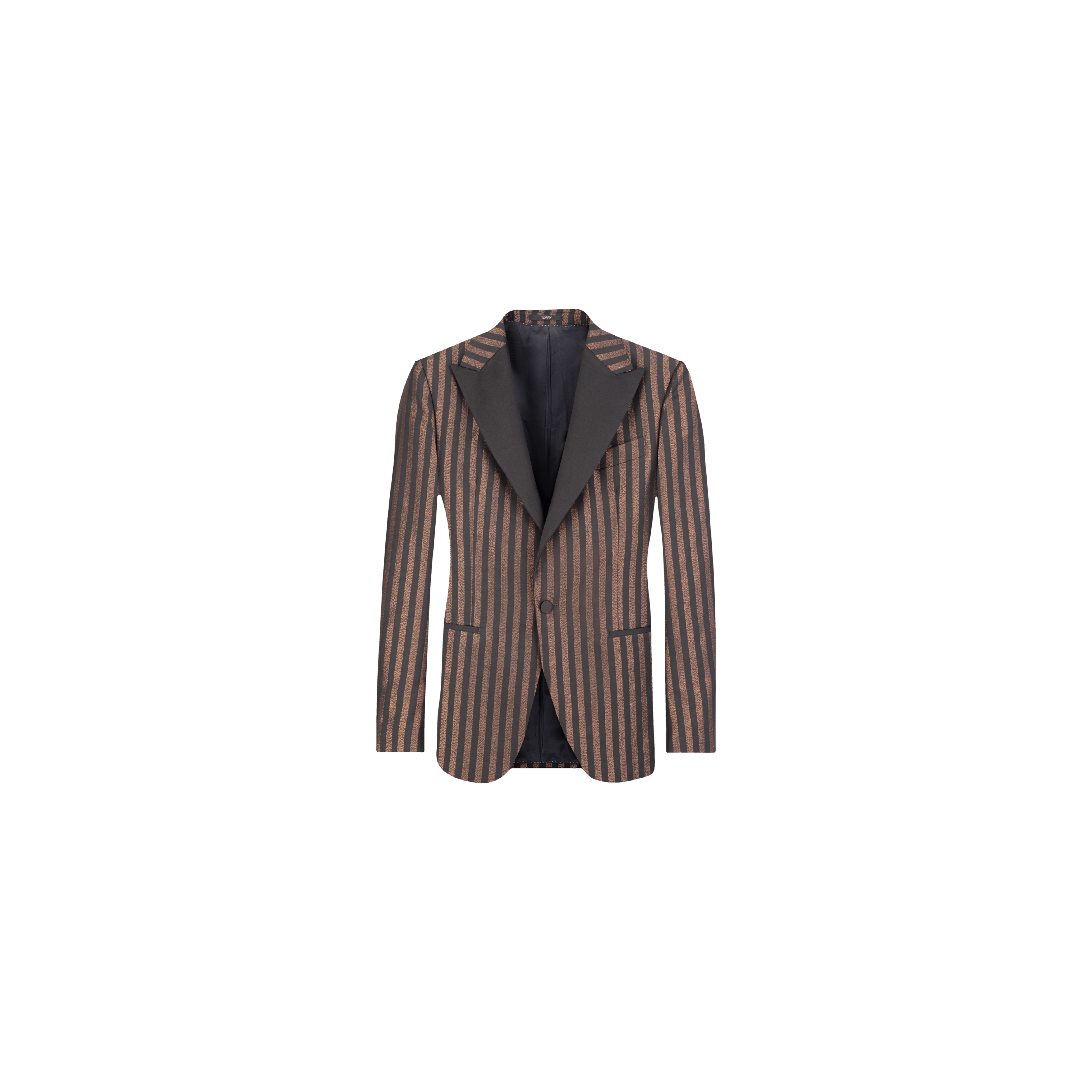 Bronz Csíkos Ünnepi Zakó