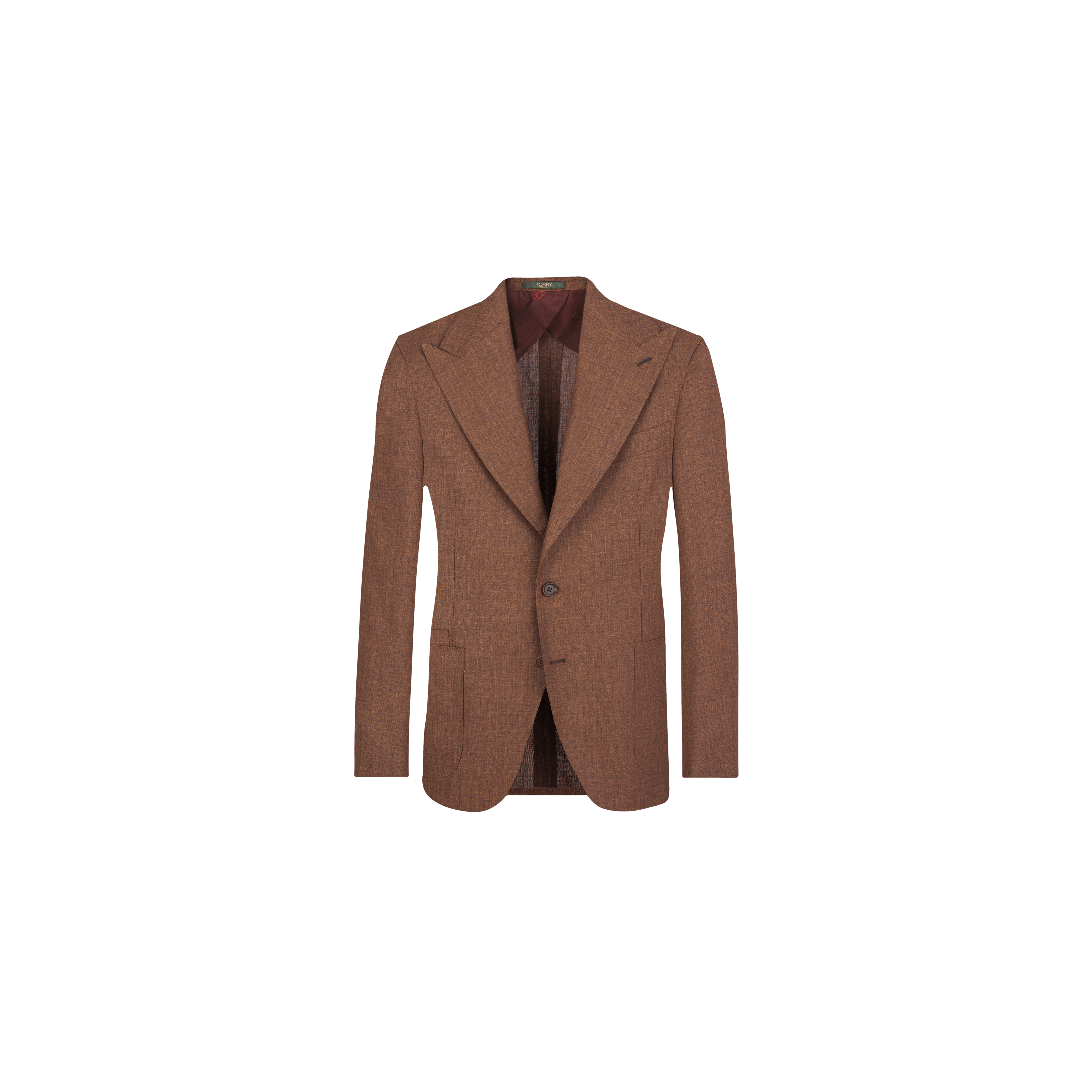 Barna Len- és Gyapjú Zakó – Időtlen Elegancia férfiaknak