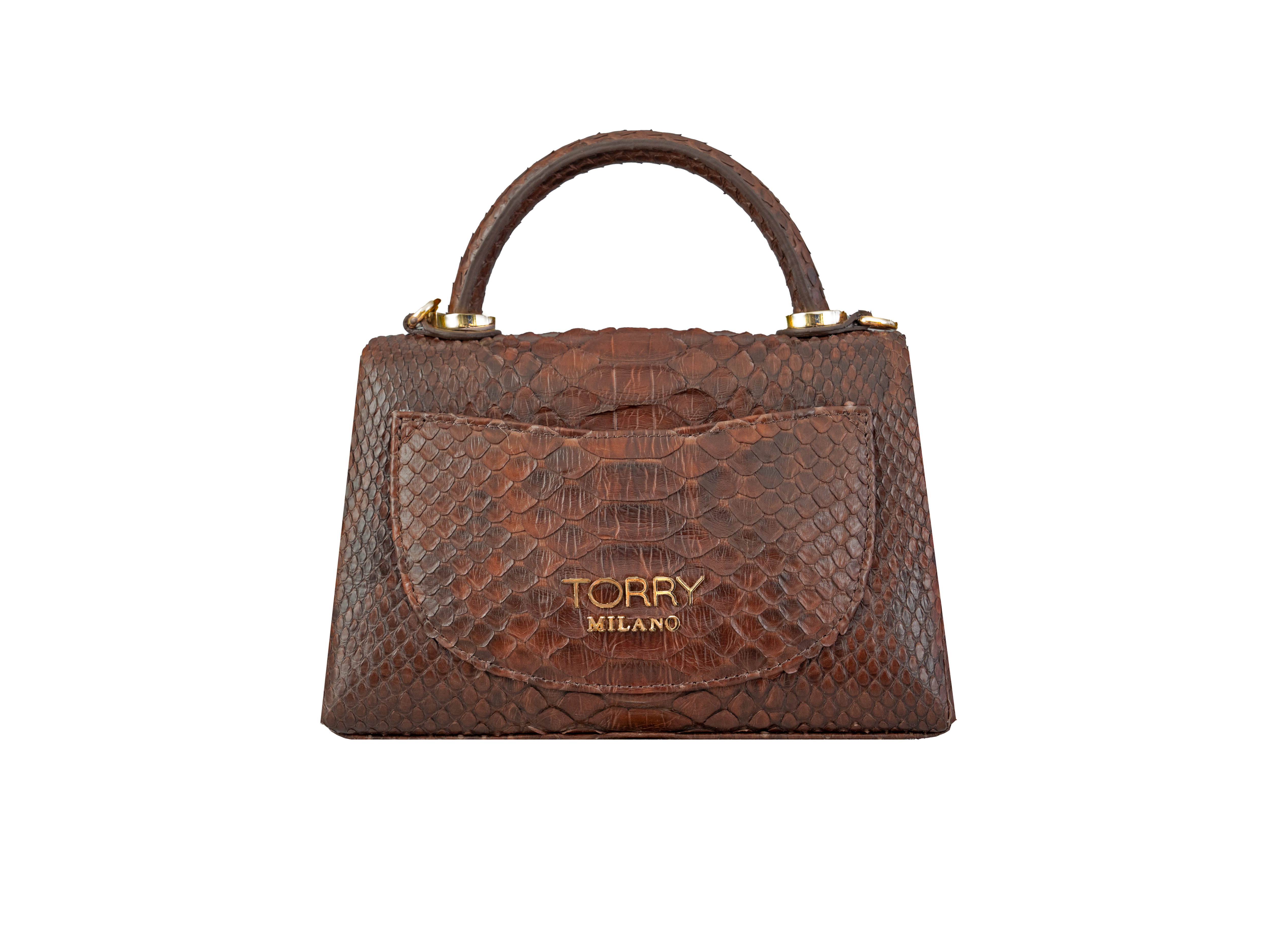 Zenith Python Leather Bag