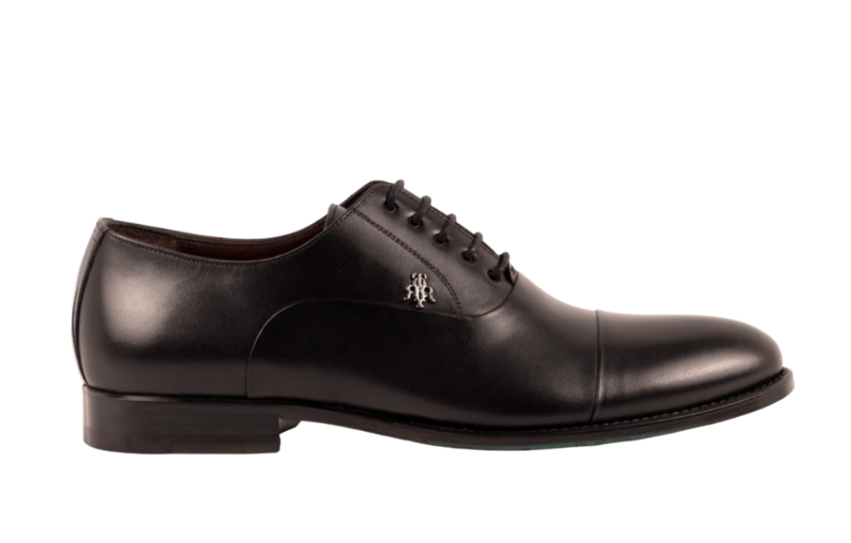 Black Oxford Leather Shoes