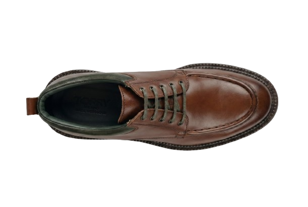 Tobacco Calfskin Lace-up Shoes