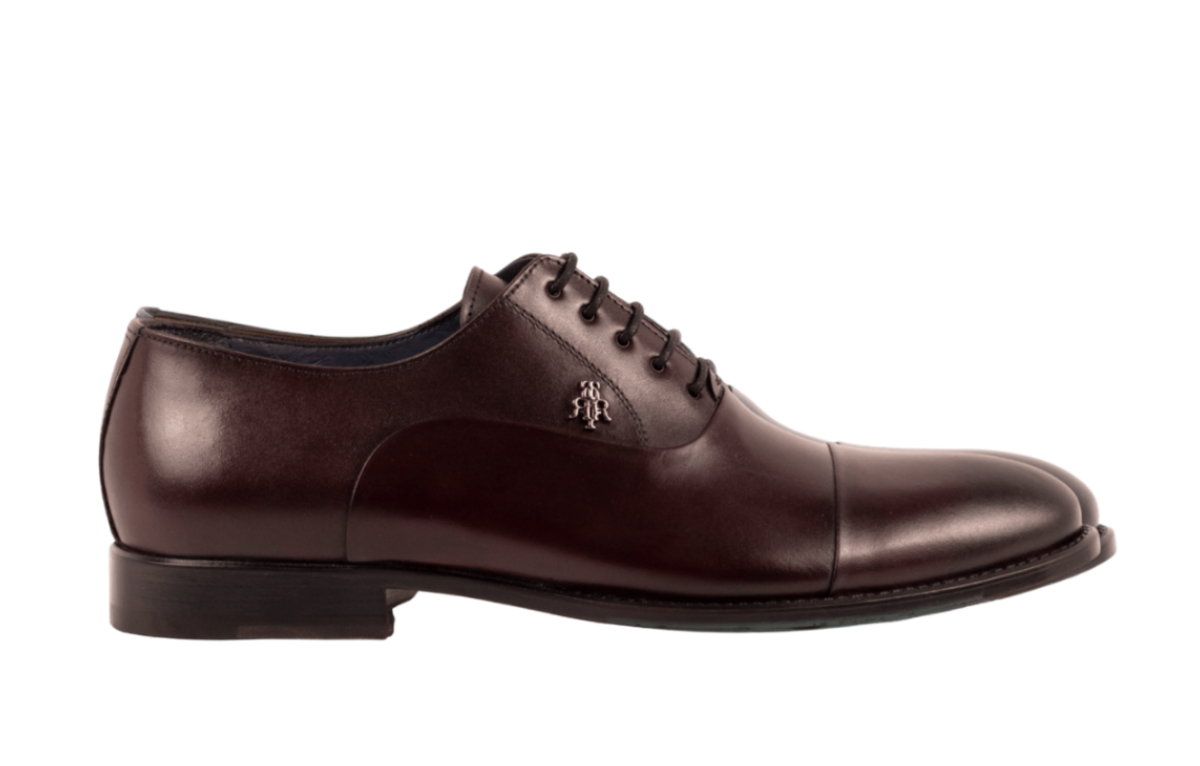 Burgundy Oxford Leather Shoes