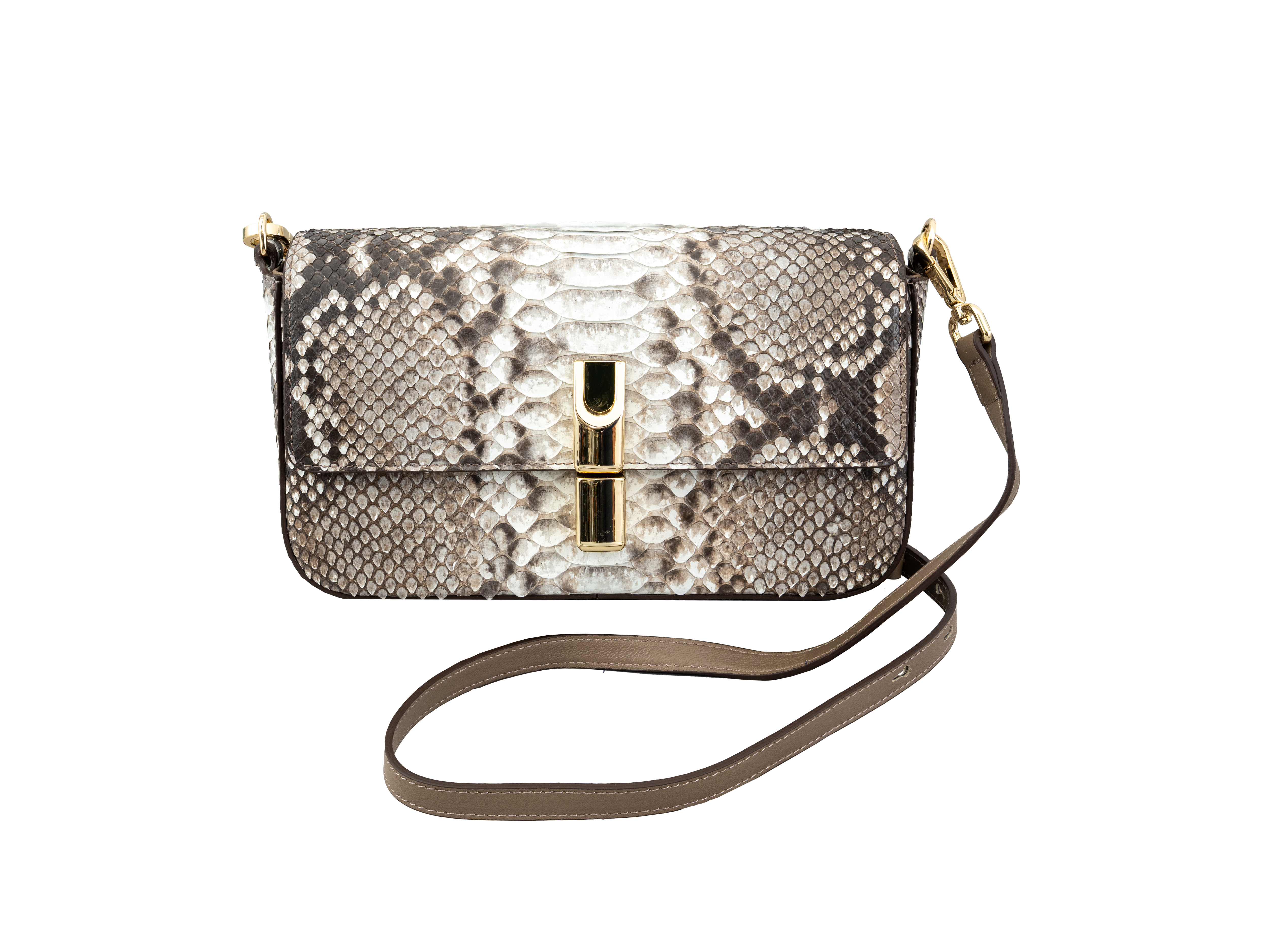 Nocturne Python Leather Bag