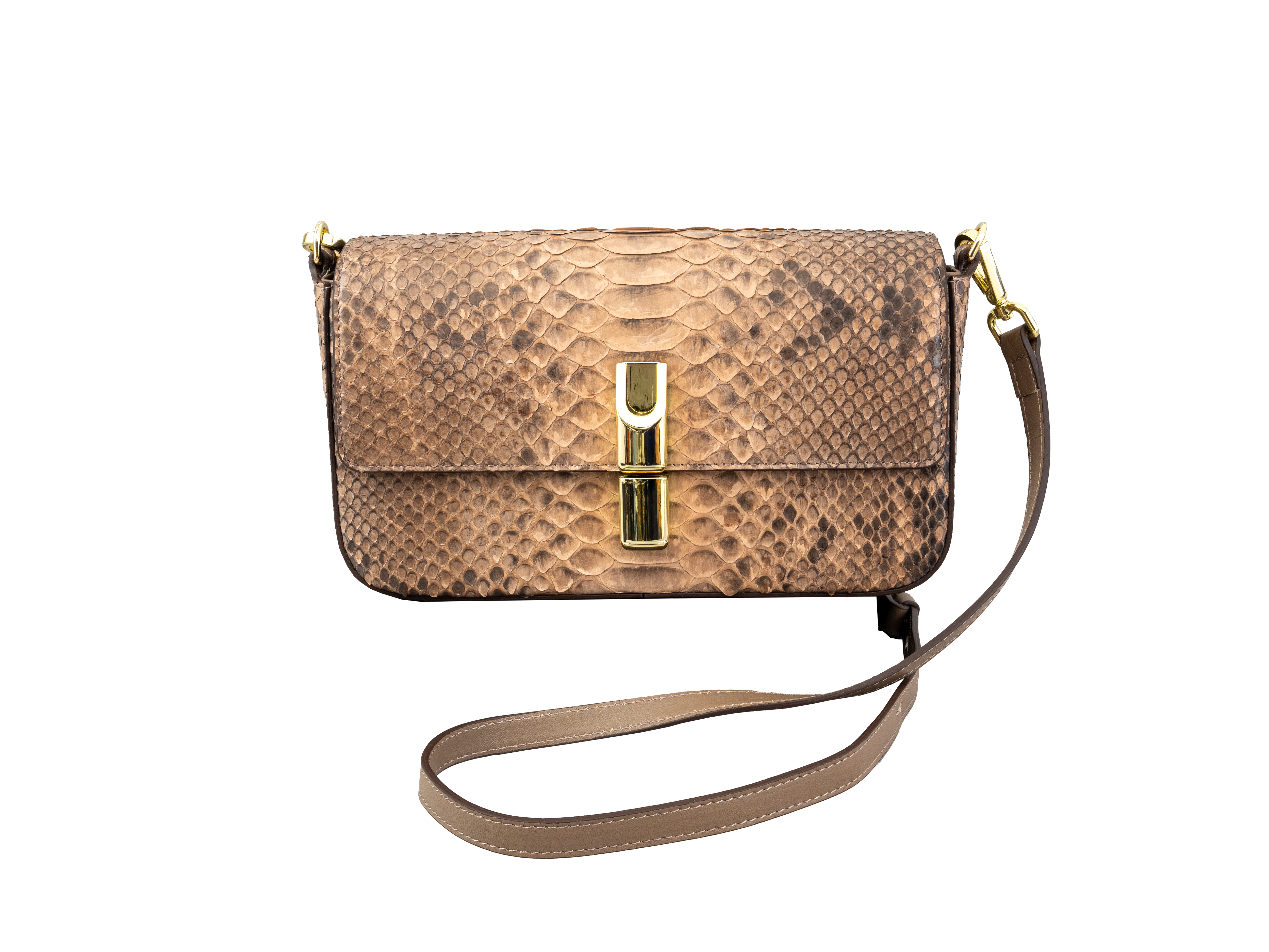 Nocturne Python Leather Bag