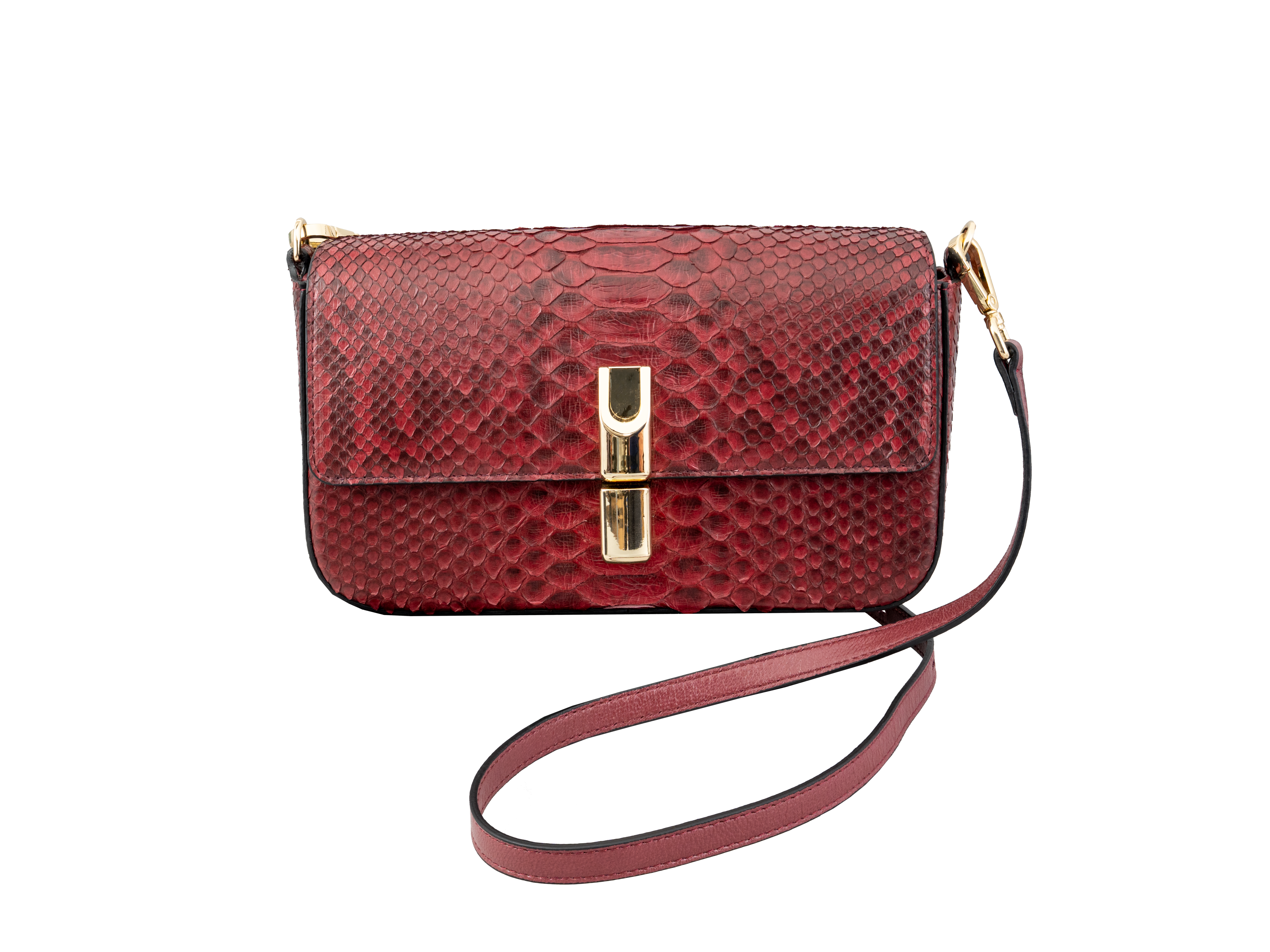 Nocturne Python Leather Bag