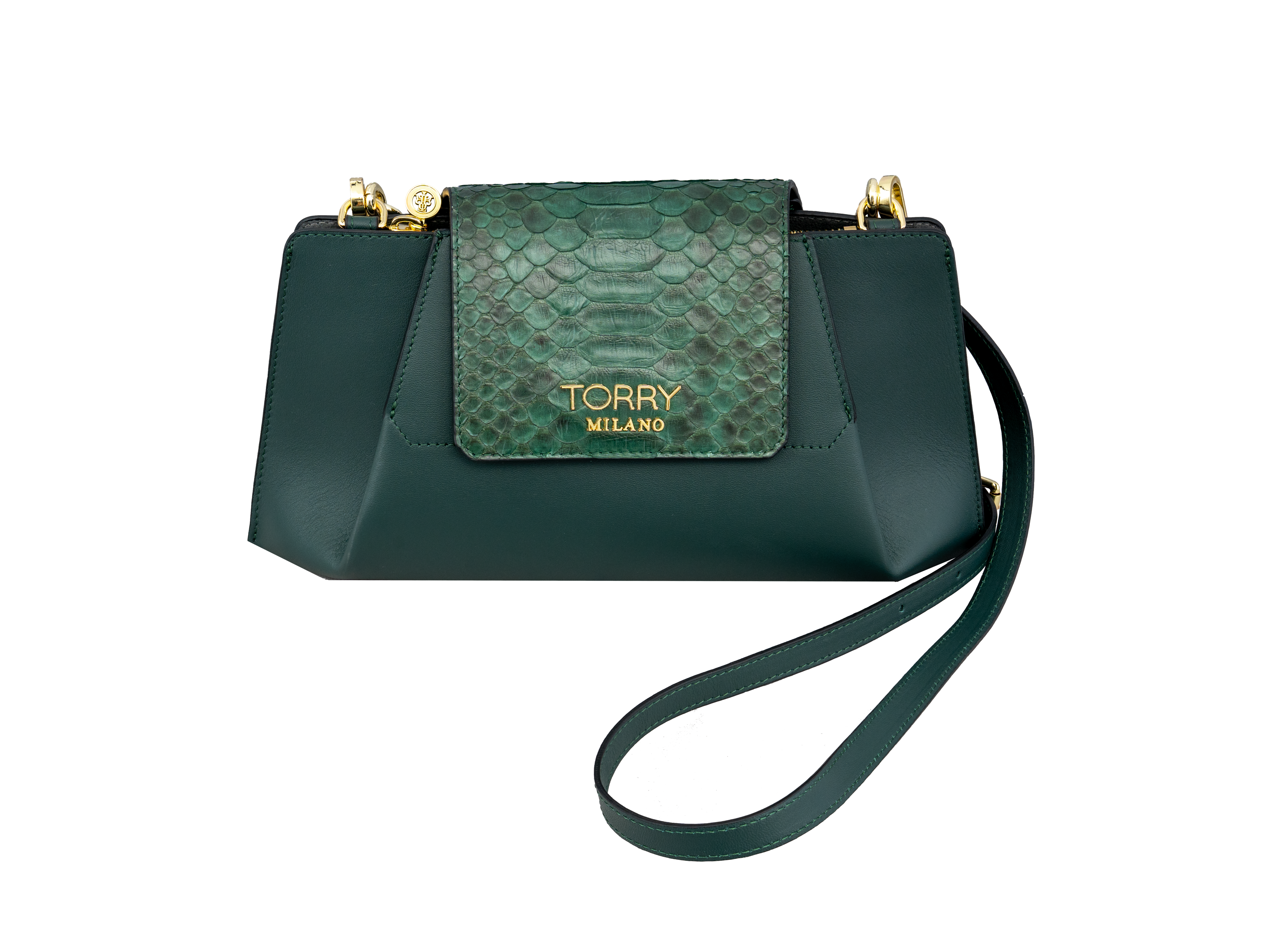 Eclat Python Leather Bag