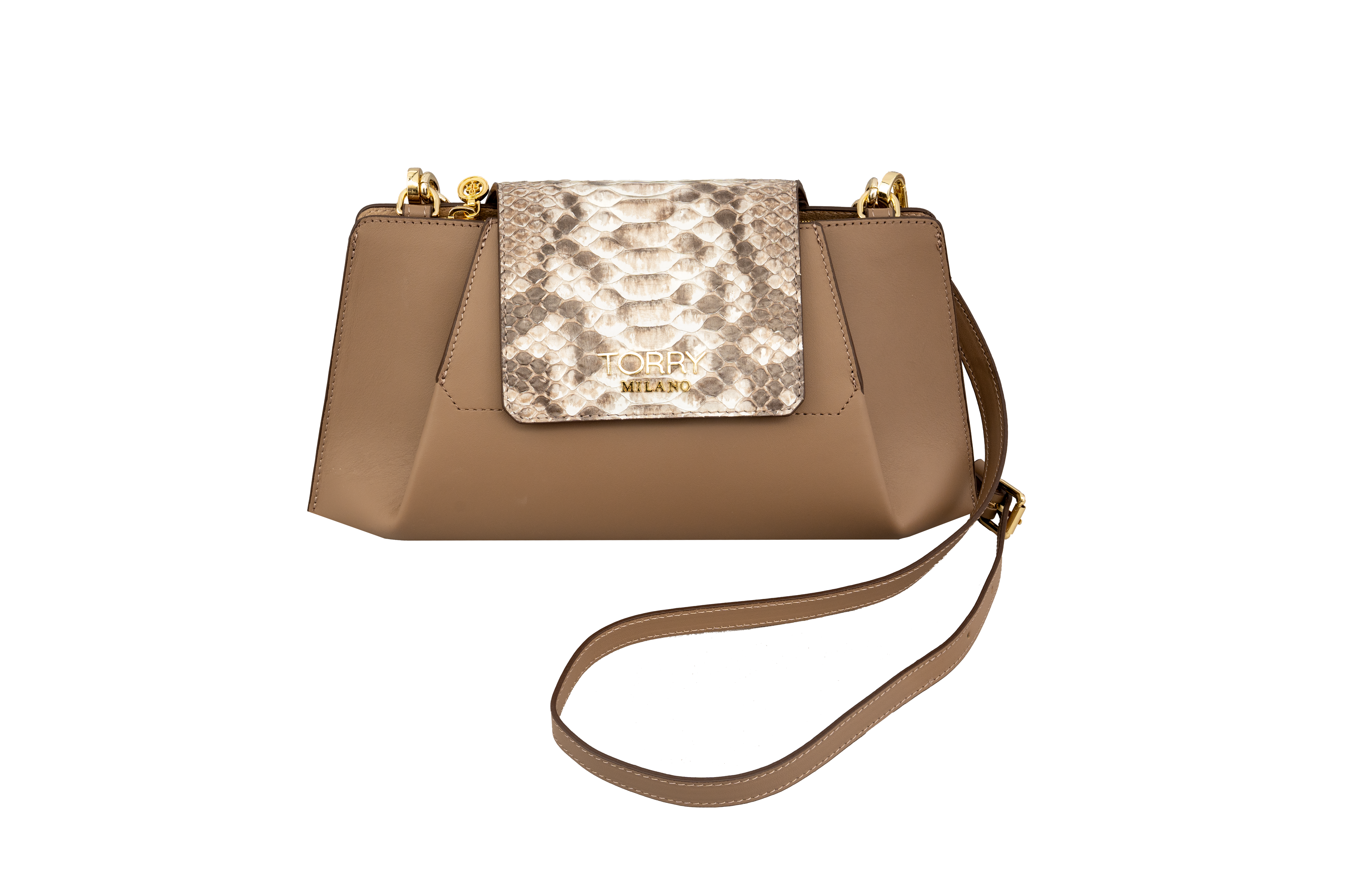 Eclat Python Leather Bag