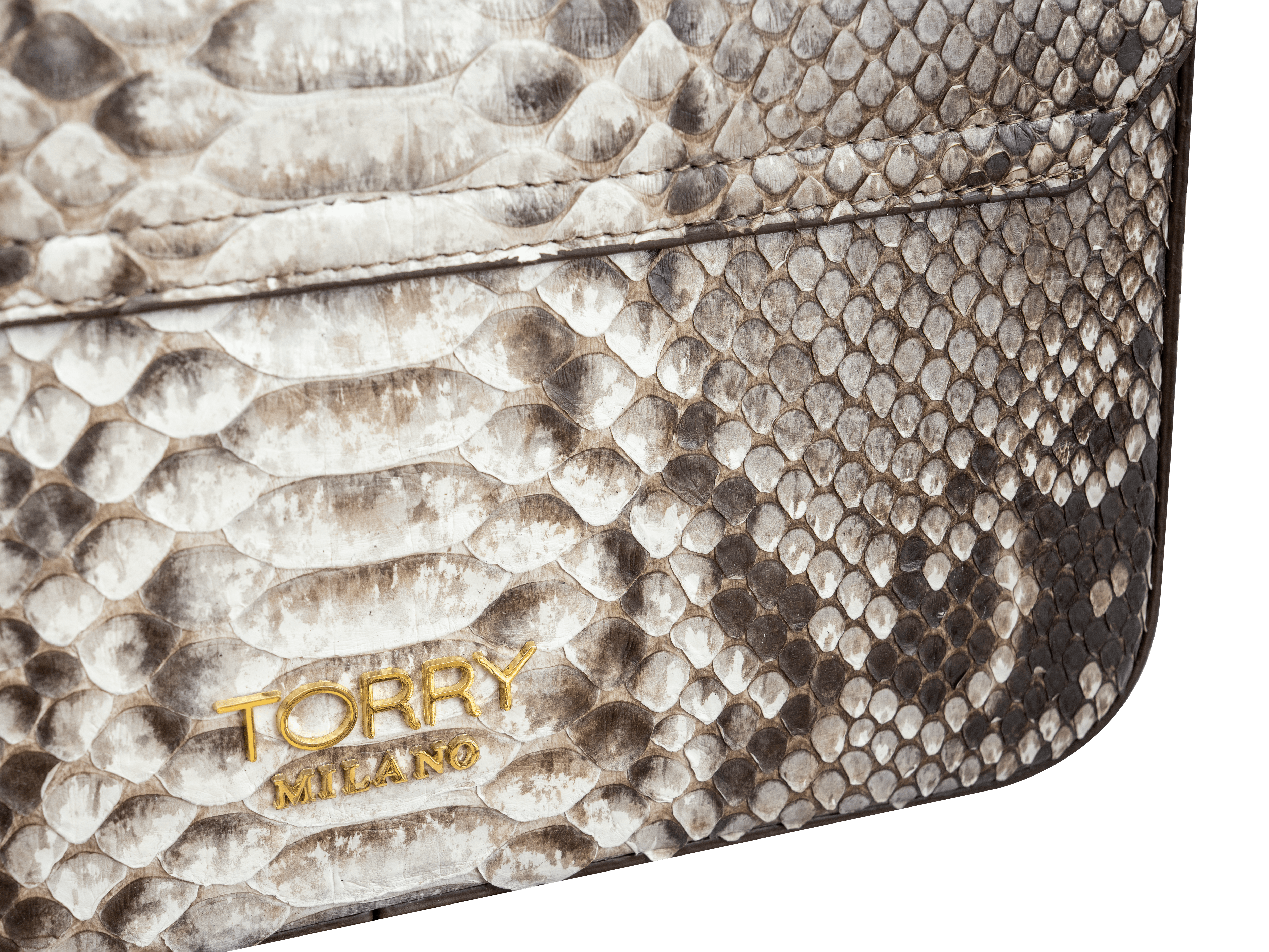 Nocturne Python Leather Bag
