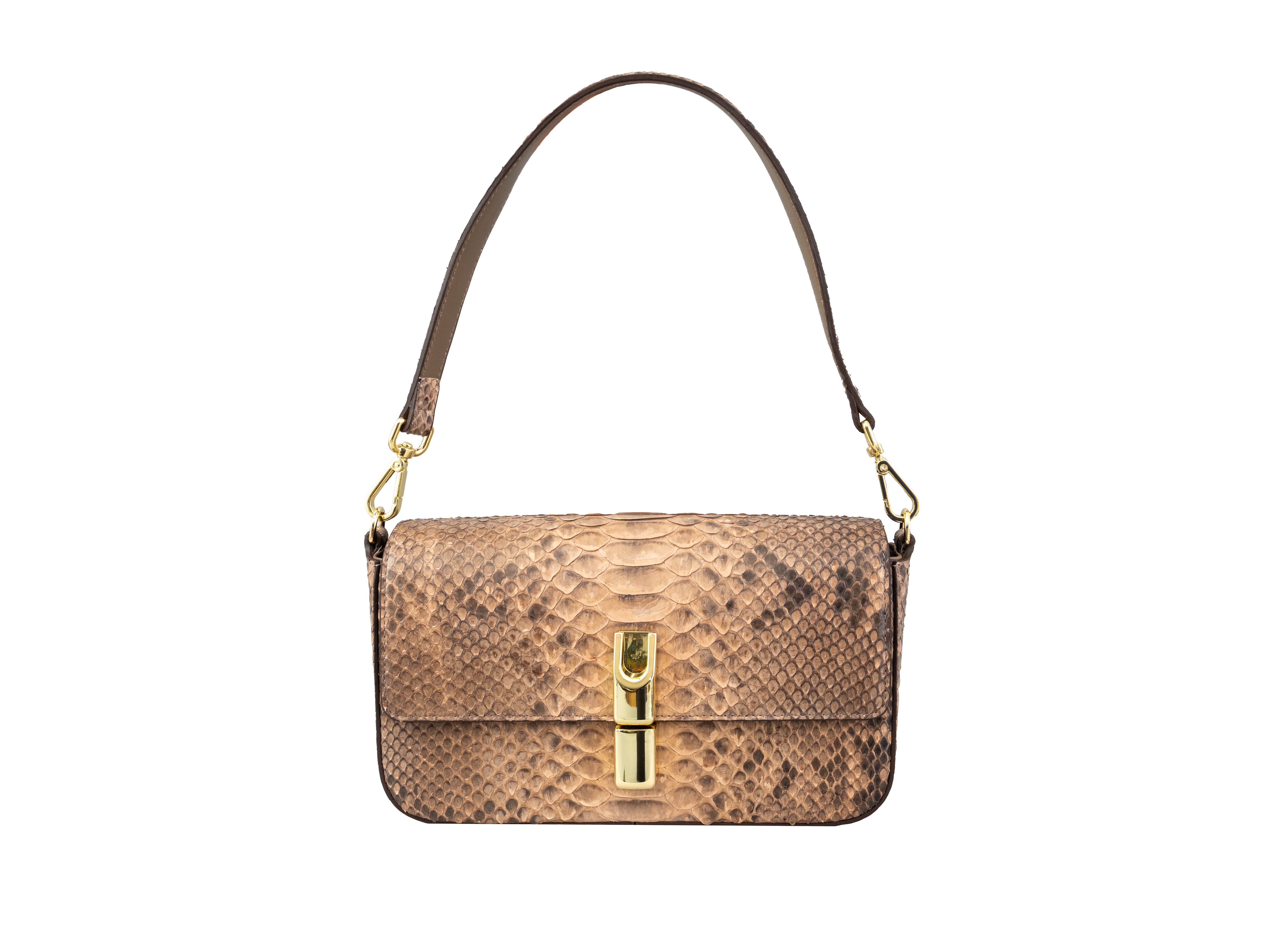 Nocturne Python Leather Bag