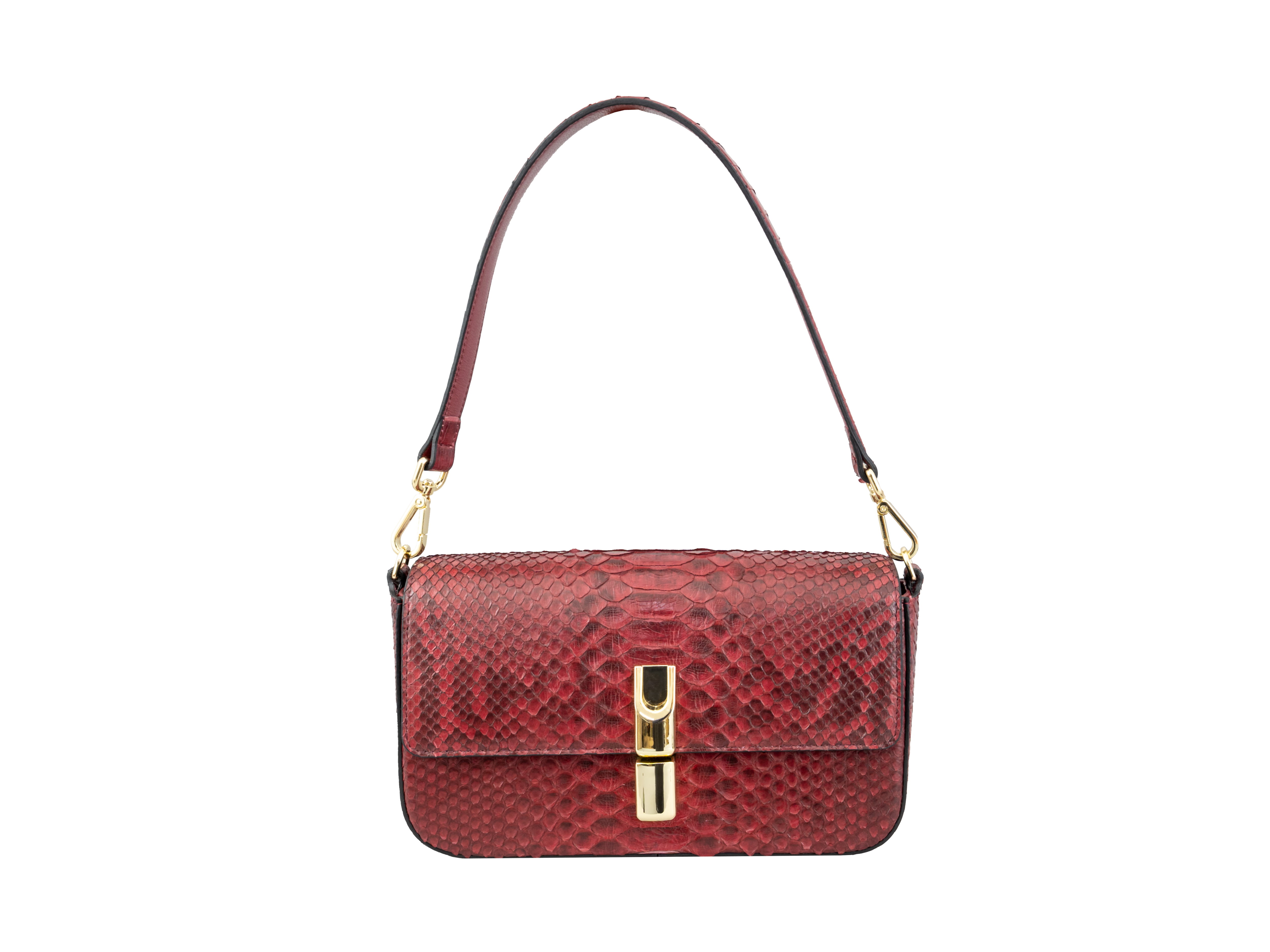 Nocturne Python Leather Bag