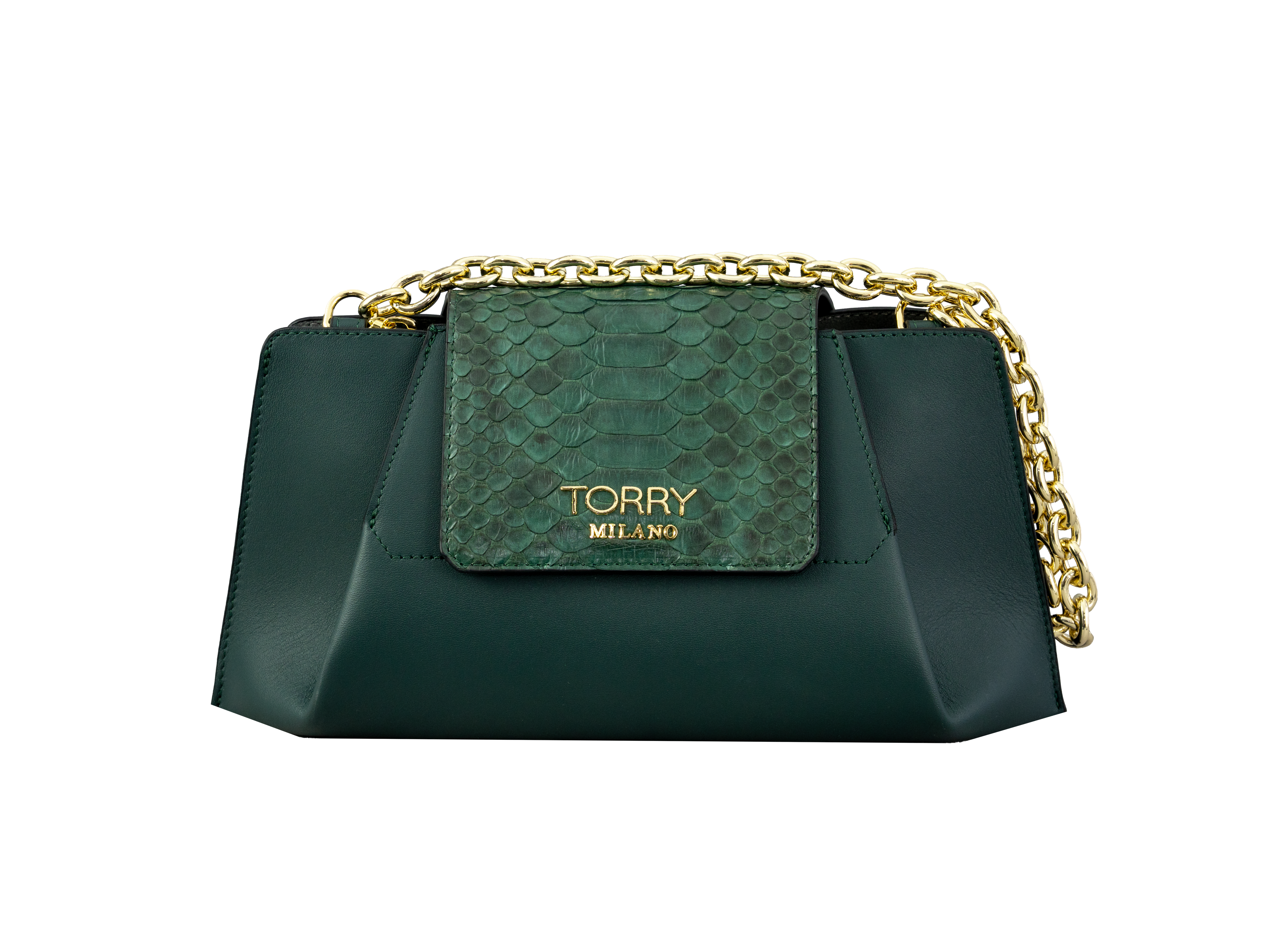 Eclat Python Leather Bag