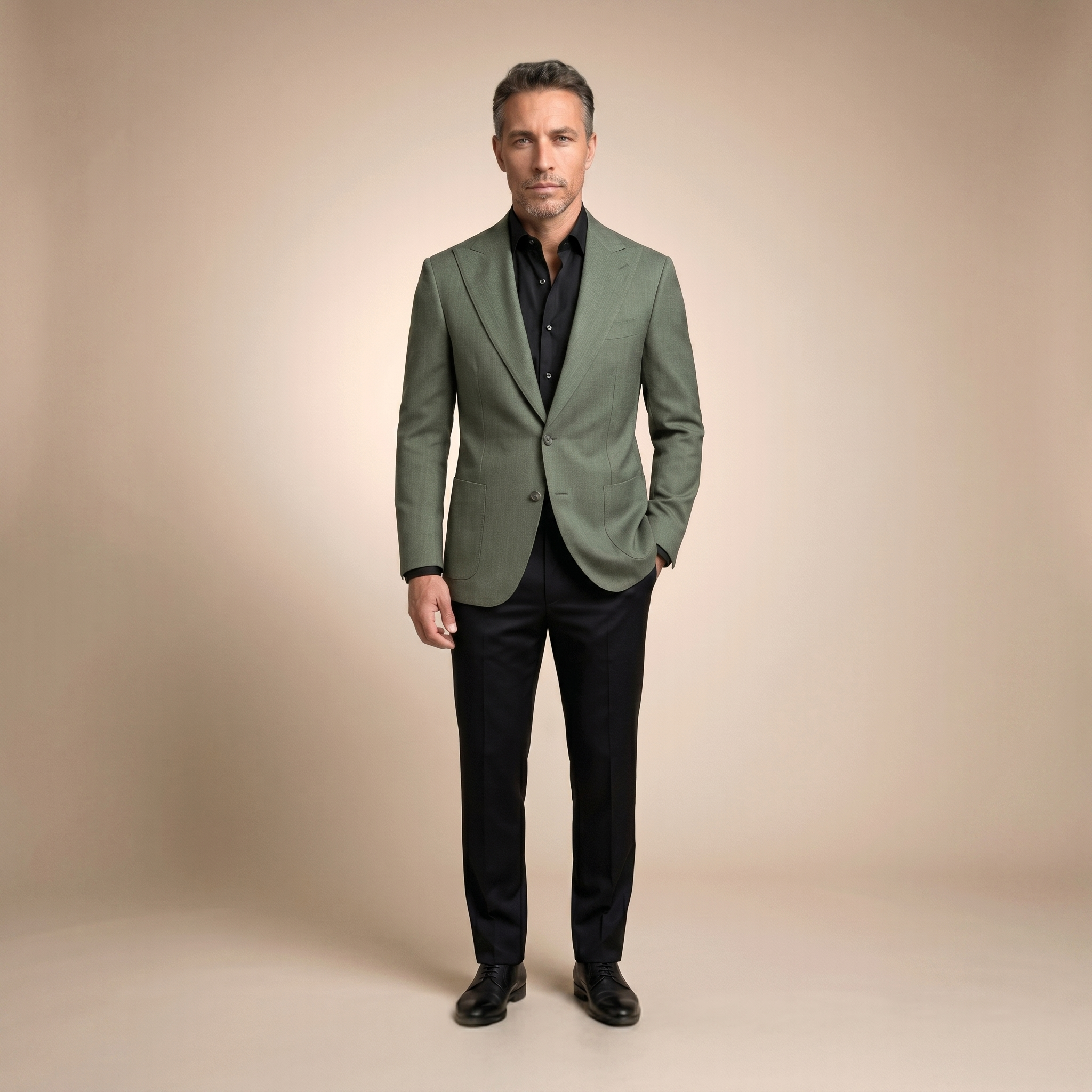 Green Wool Jacket