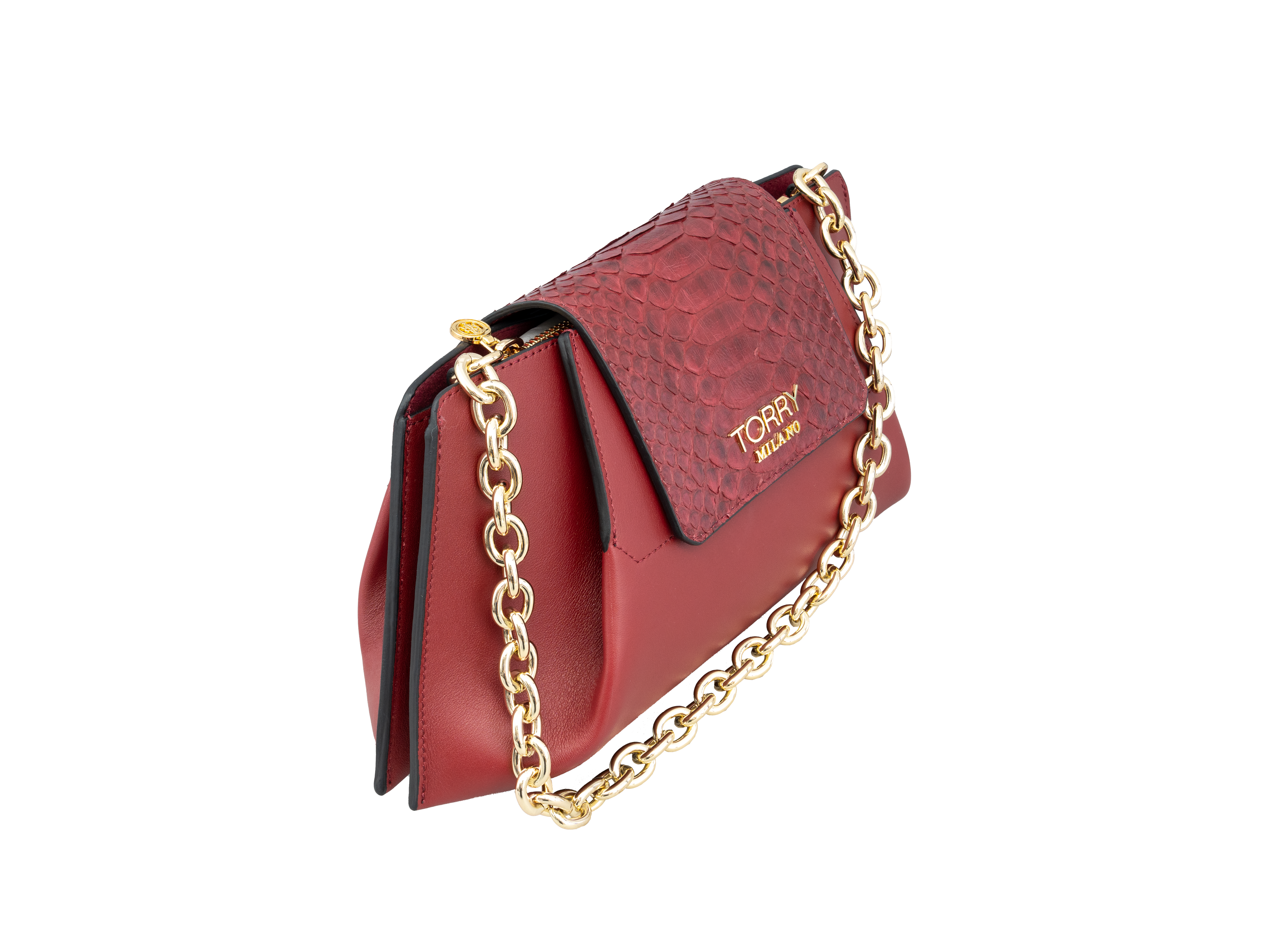 Eclat Python Leather Bag