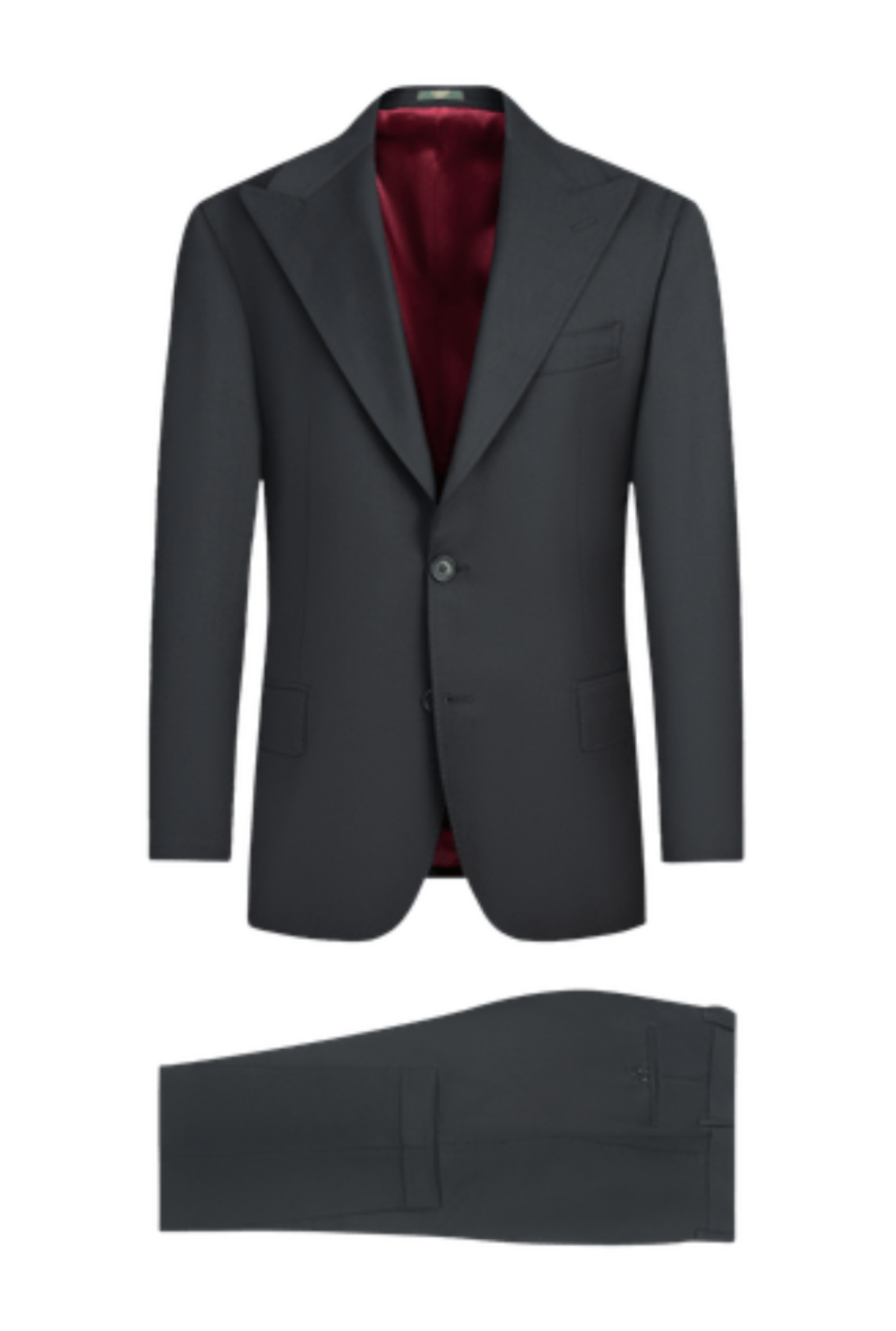 Black Wool Suit
