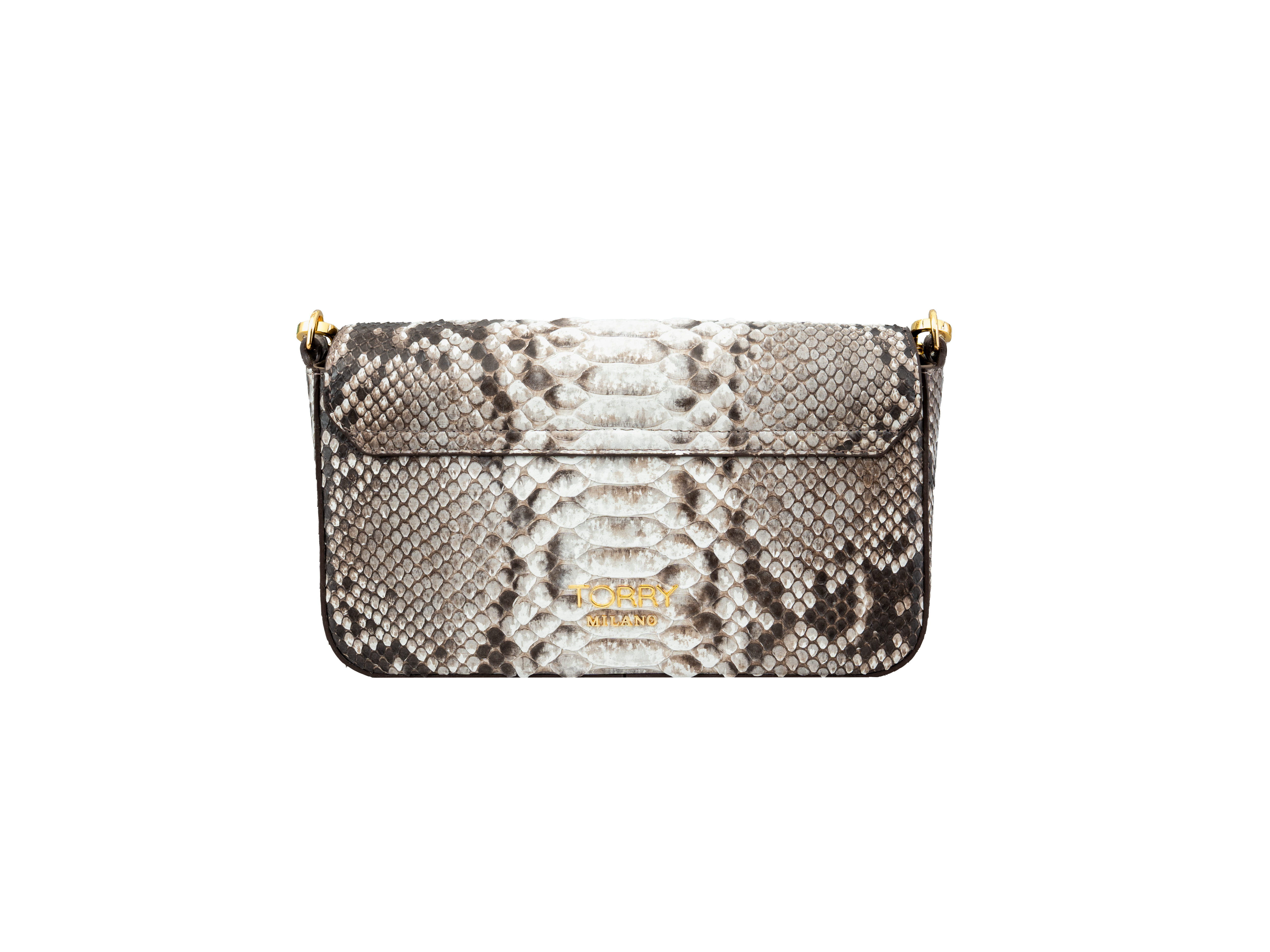Nocturne Python Leather Bag