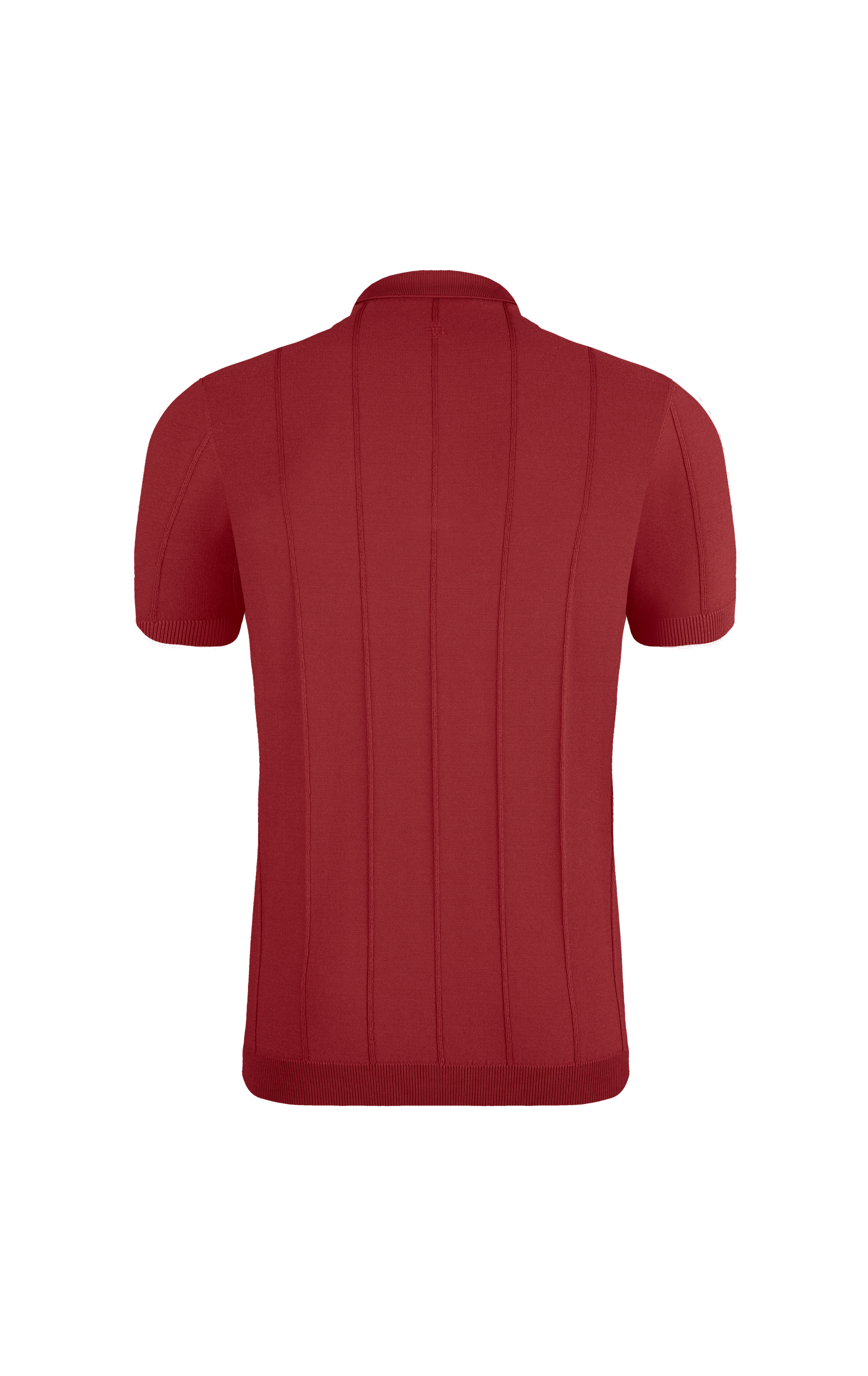 Burgundy Luxury Lines Polo T-Shirt