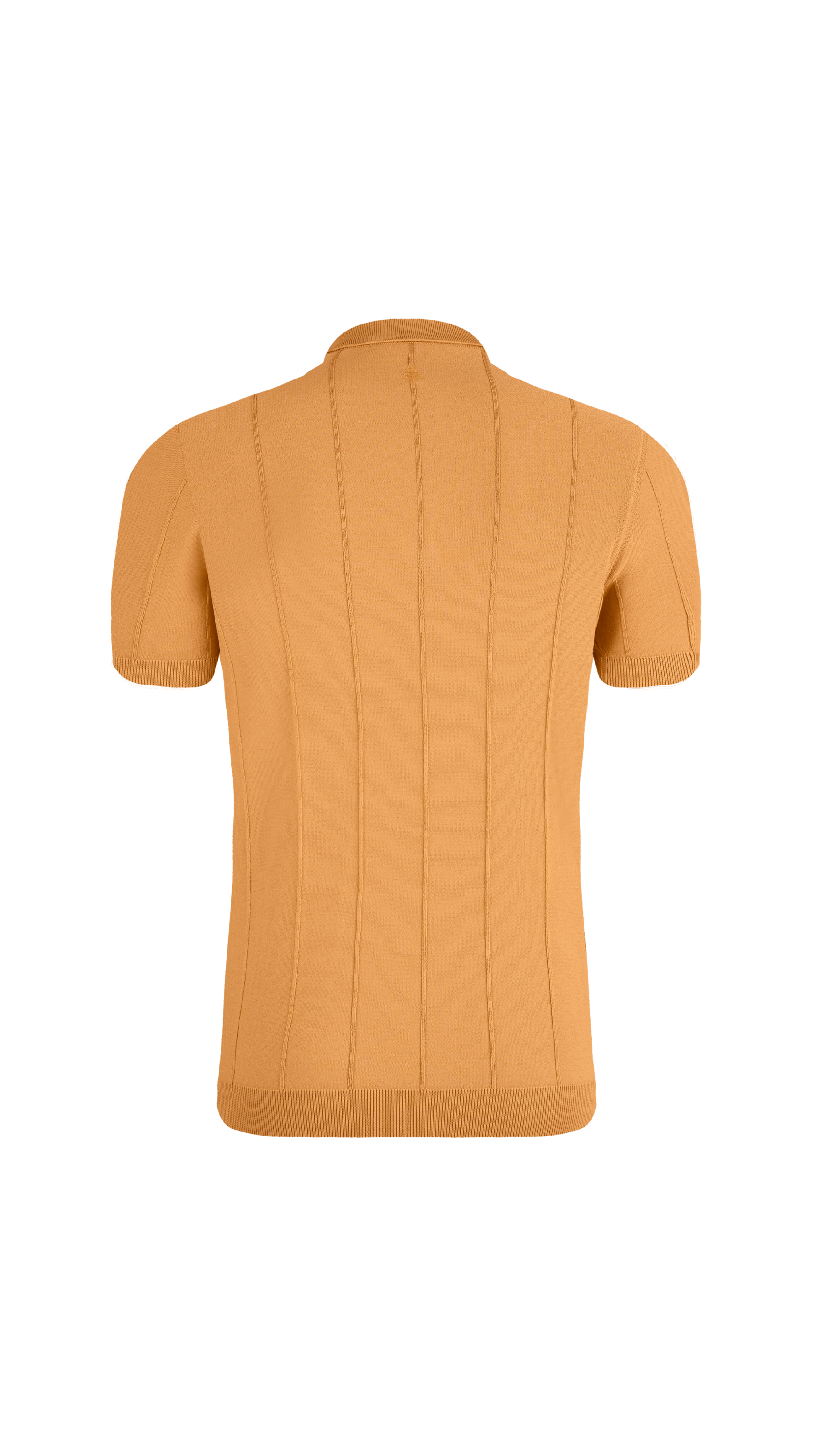 Yellow Luxury Lines Polo T-Shirt