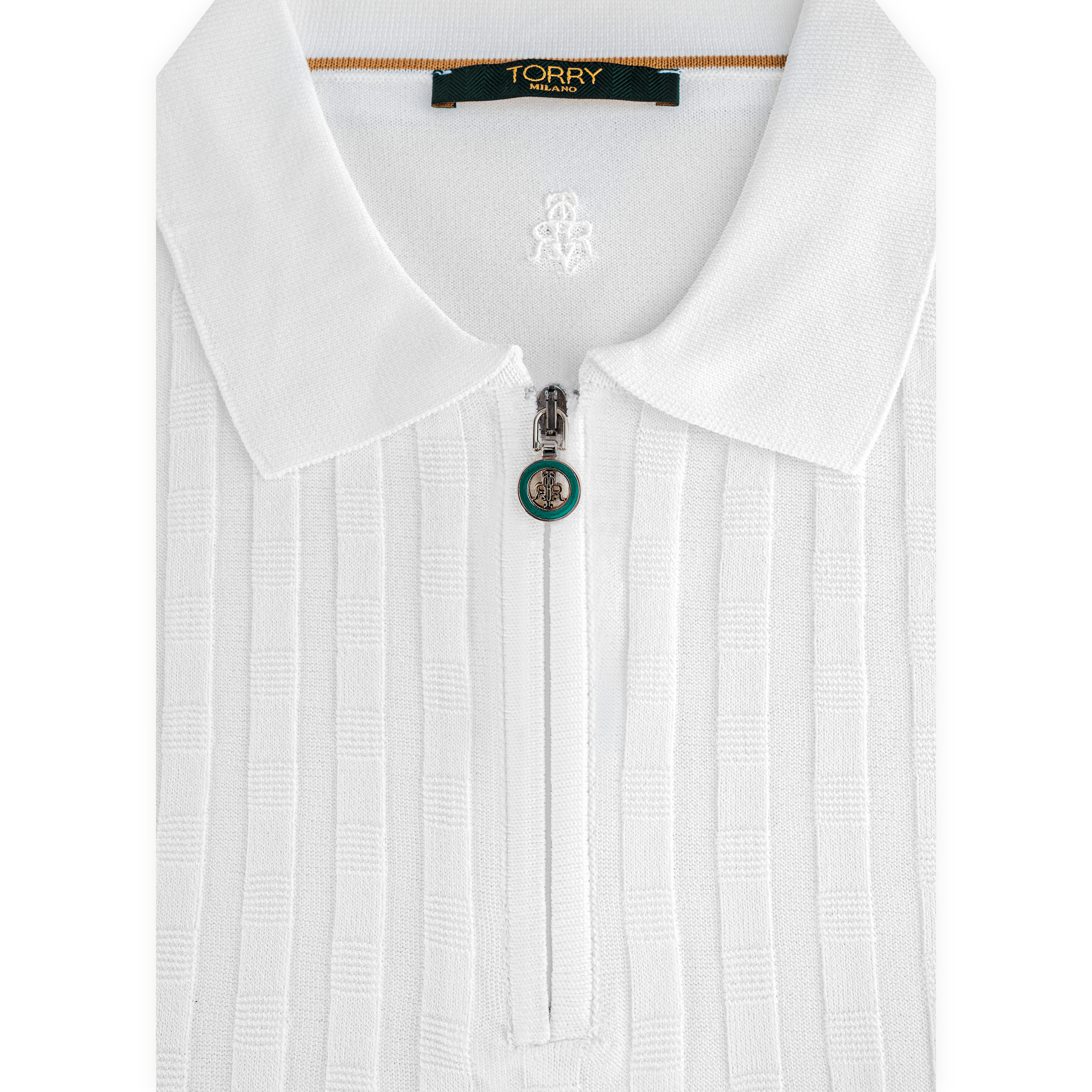 Luxury Squares Polo T-Shirt